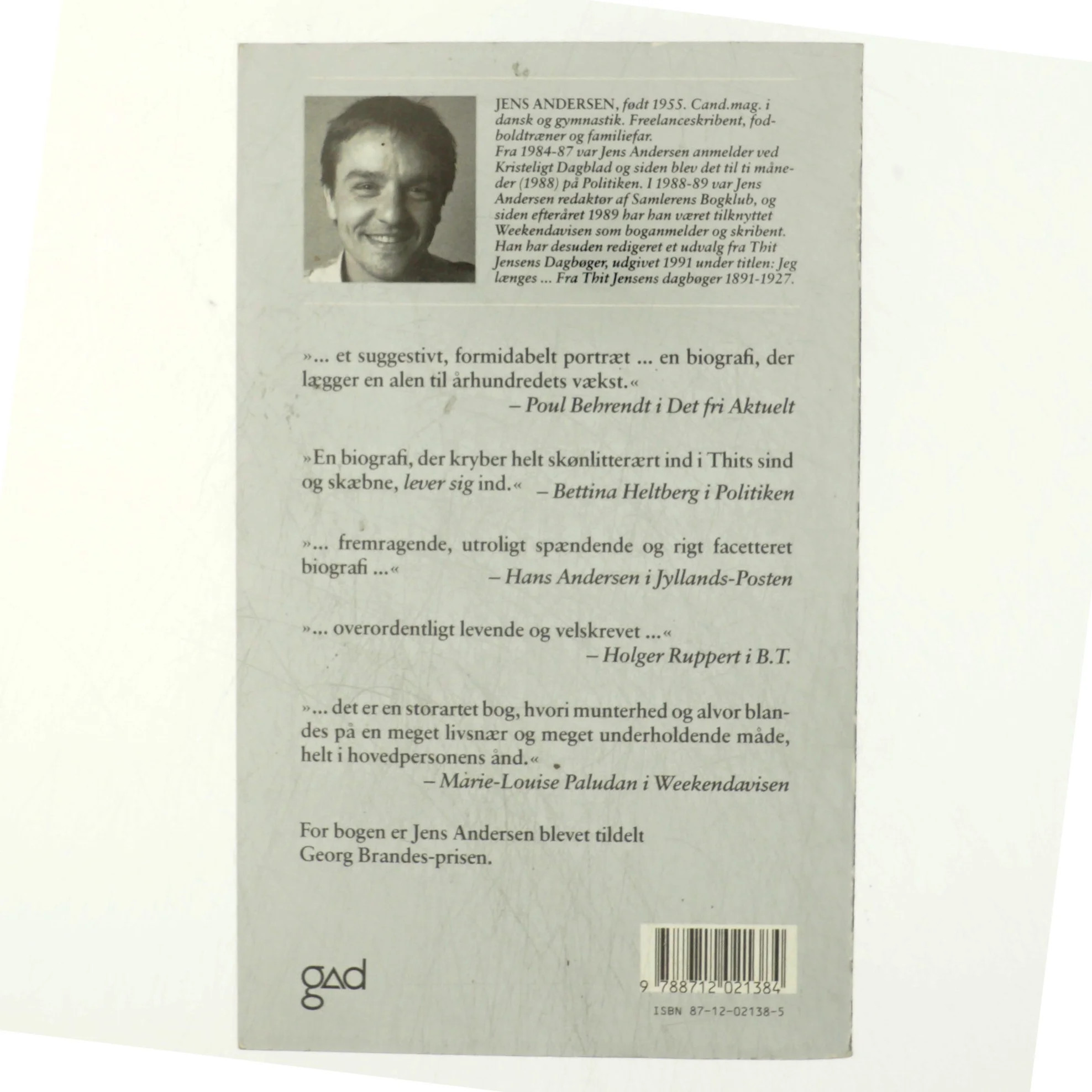 Thit - den sidste valkyrie af Jens Andersen (f. 1955) (Bog)