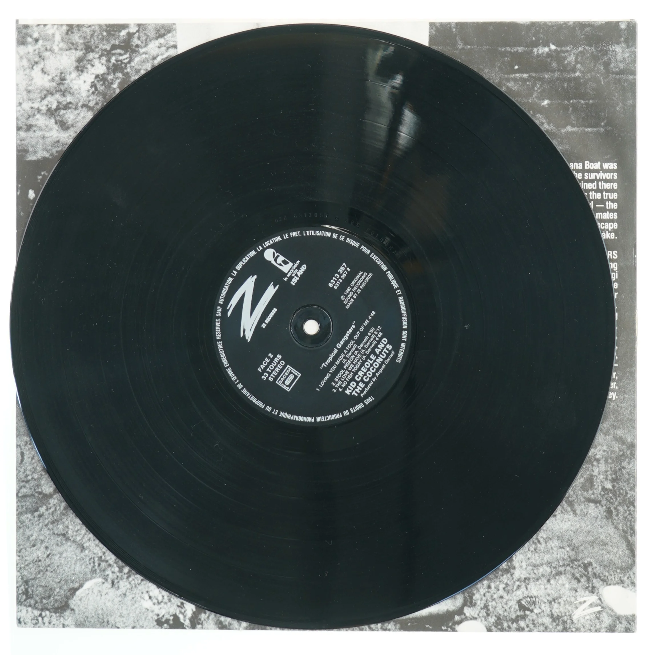 Kid Creole & The Coconuts - Tropical Gangsters vinyl LP