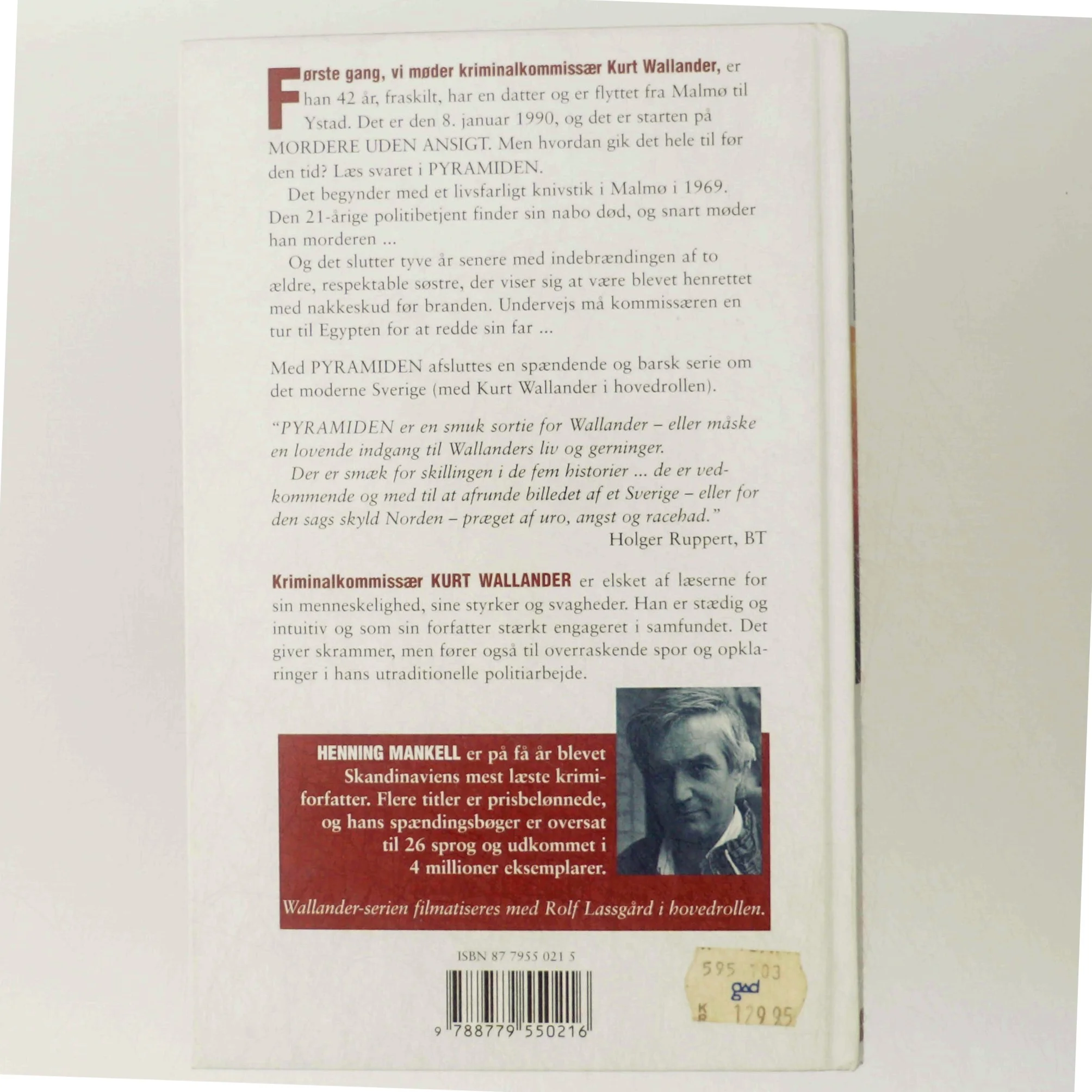 Pyramiden af Henning Mankell (Bog)