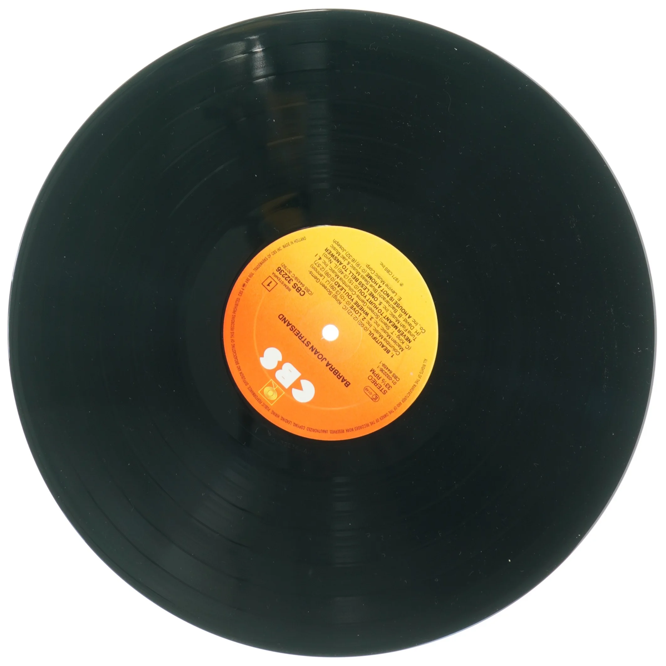 Barbra Streisand LP (str. 31 x 31 cm)