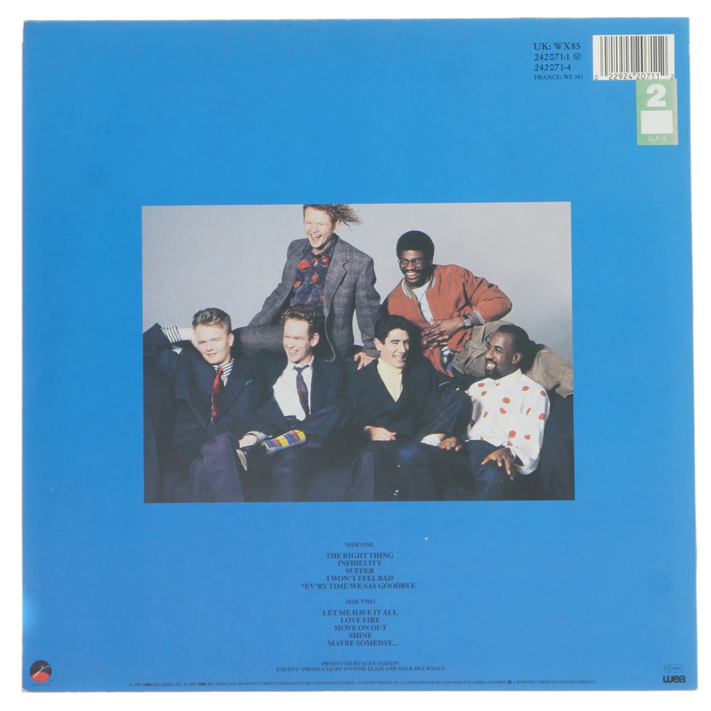 Simply Red - Men and Women LP