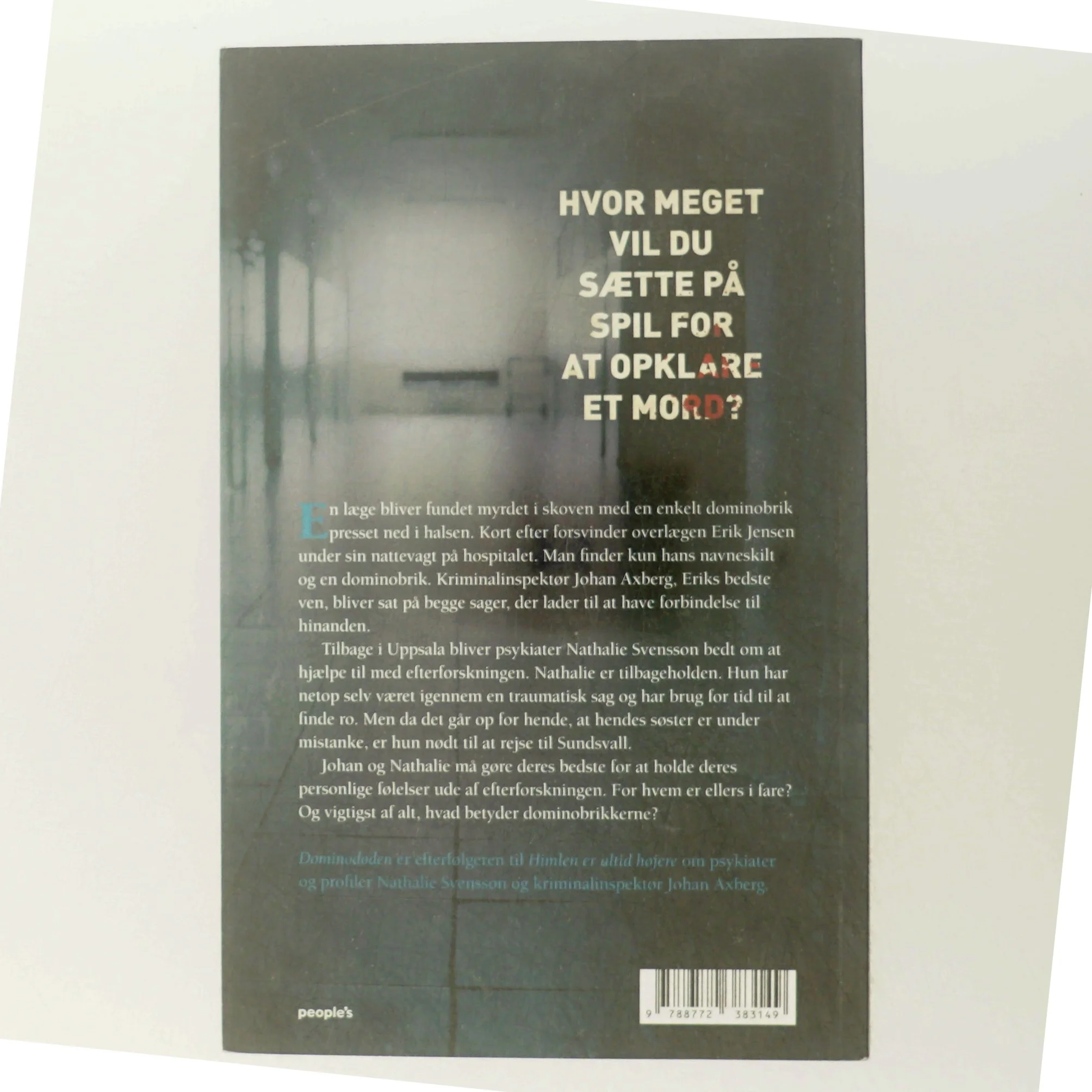 Dominodøden : kriminalroman af Jonas Moström (Bog)