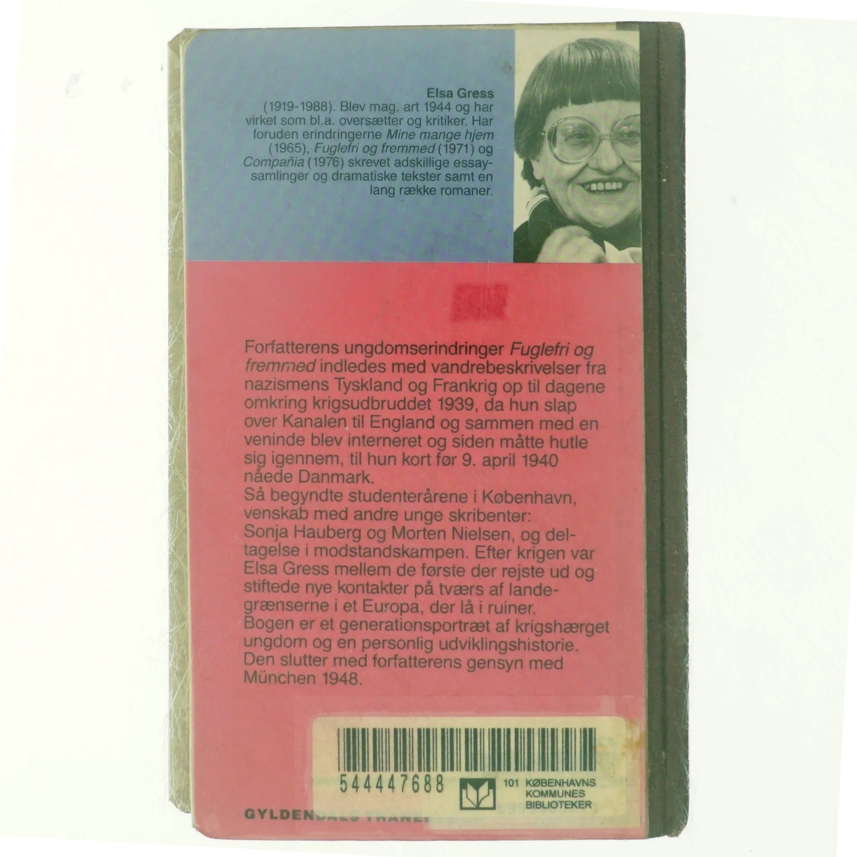 Fuglefri og fremmed af Elsa Gress