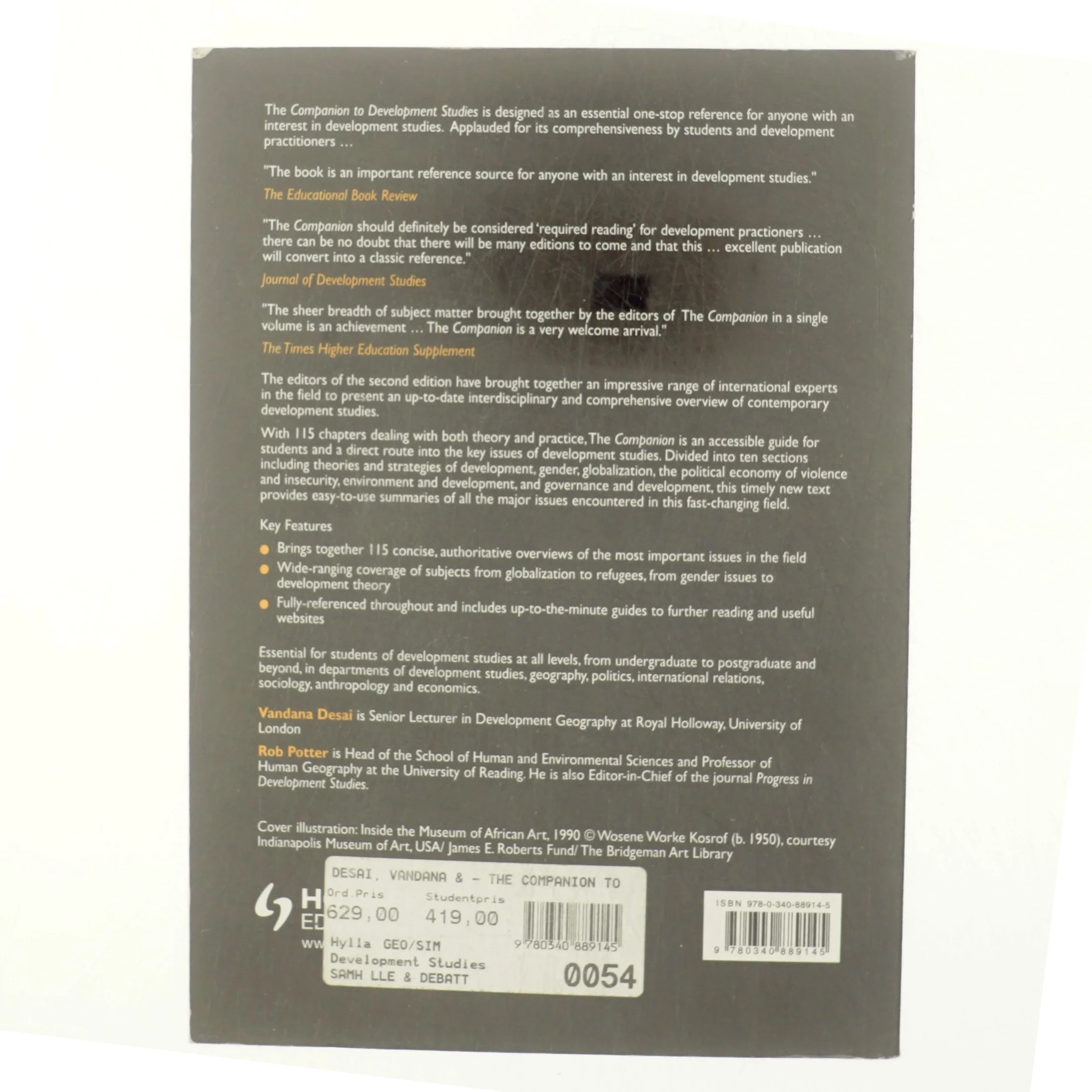 The companion to development studies (Bog)