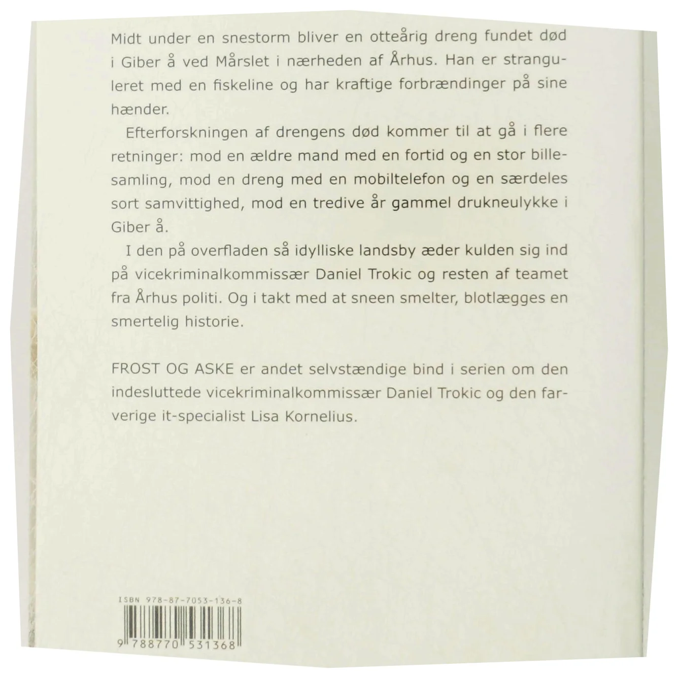 Frost og aske af Inger Wolf (Bog)