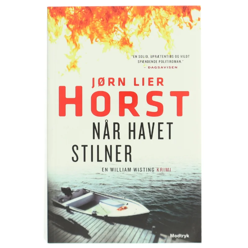 'Når havet stilner' af Jørn Lier Horst (bog)