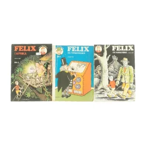 Tegneserie om Felix (3 stk)