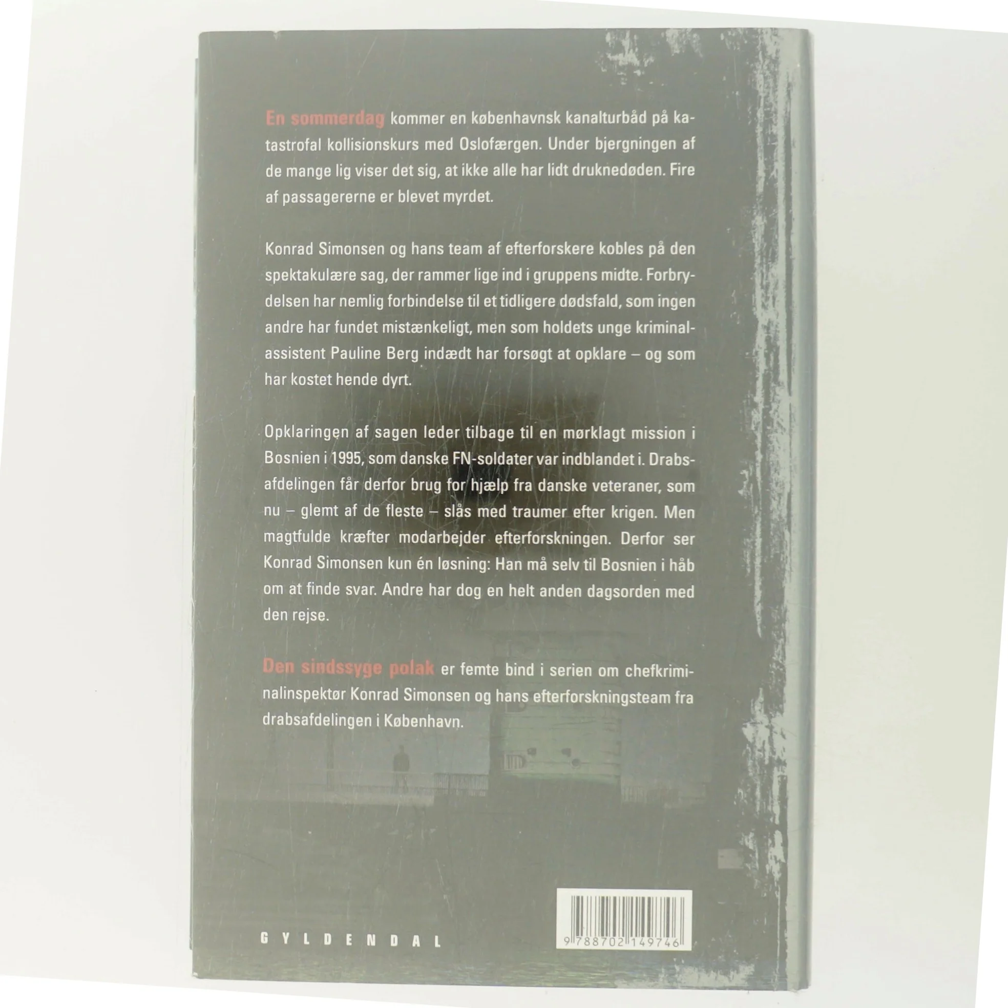 Den sindssyge polak : kriminalroman af Lotte Hammer (Bog)