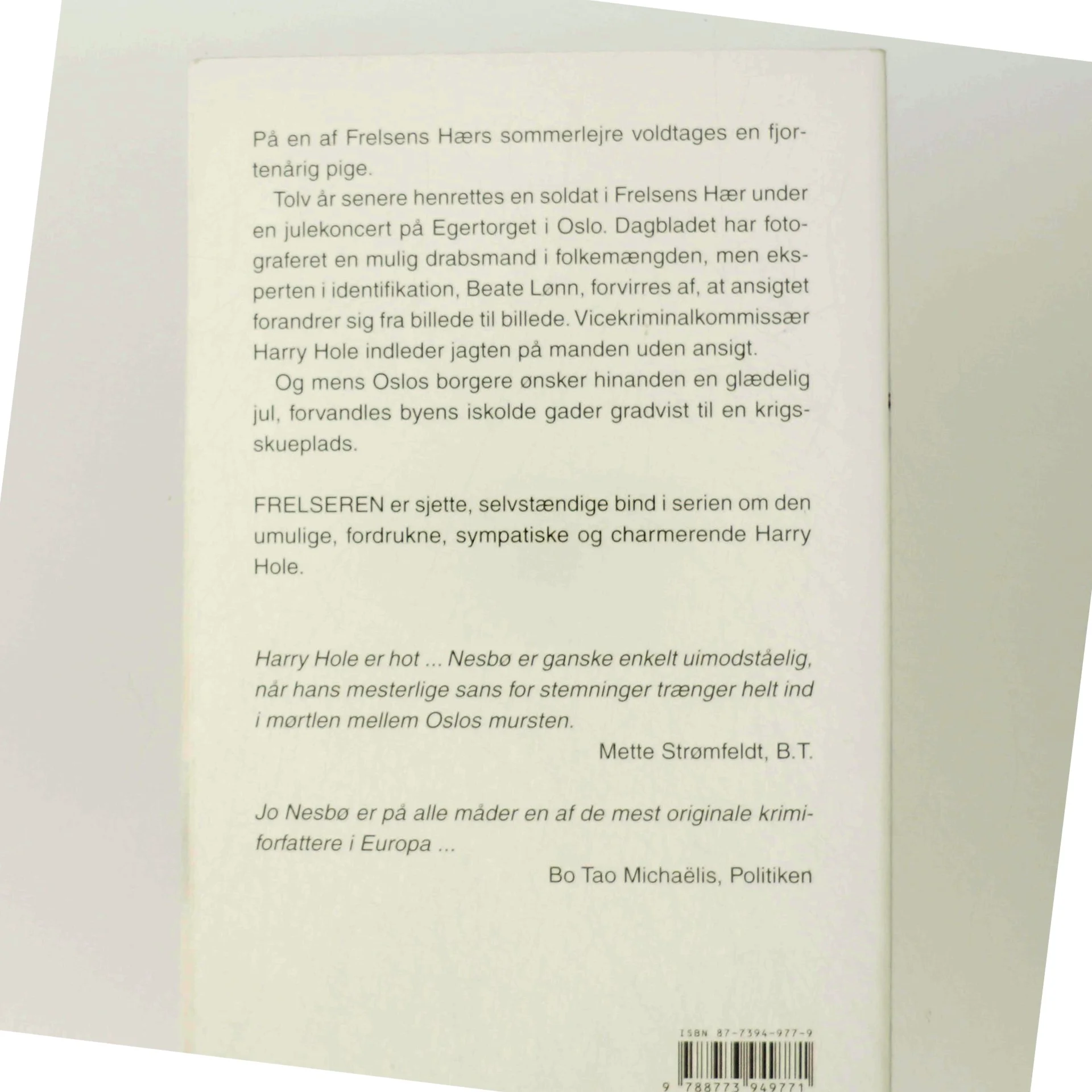 Frelseren af Jo Nesbø (Bog)