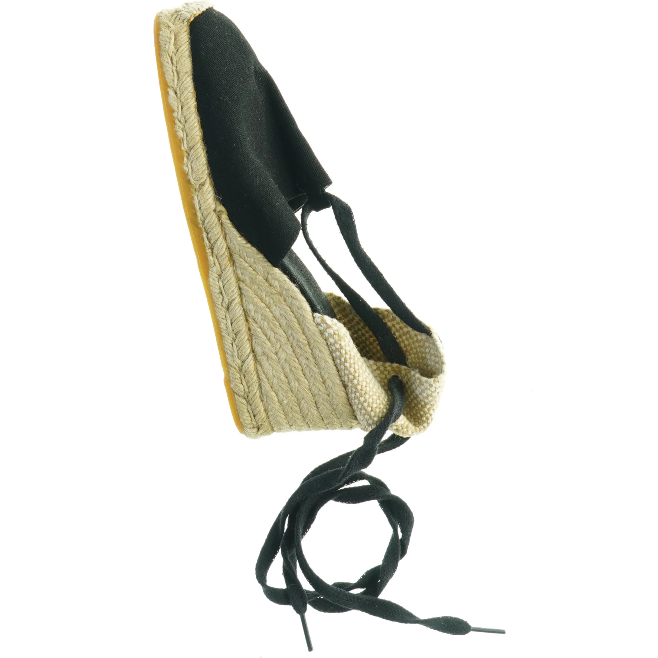 Espadrillos til damer med snørrebånd (str. 37)