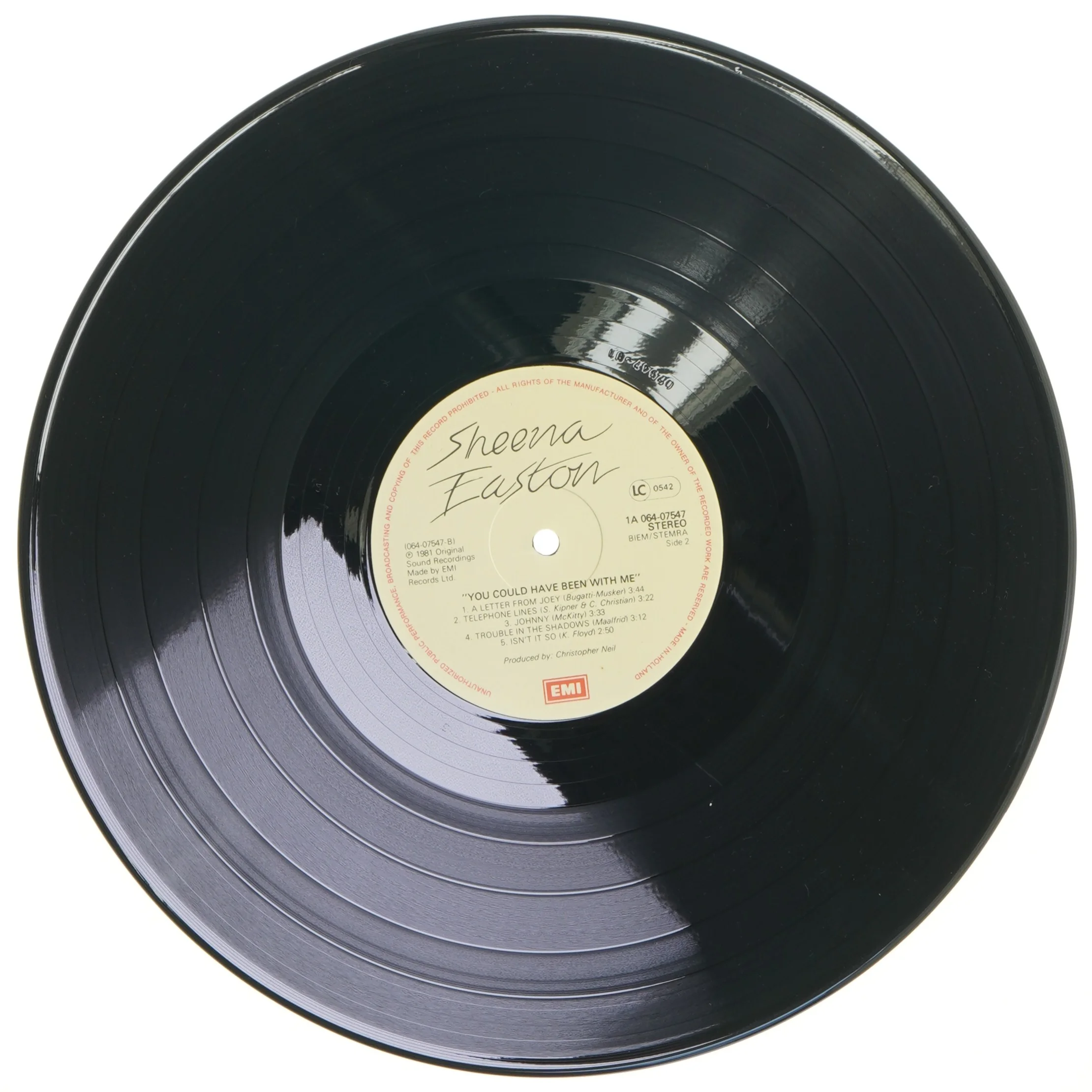 Sheena Easton Vinyl LP - You Could Have Been with Me