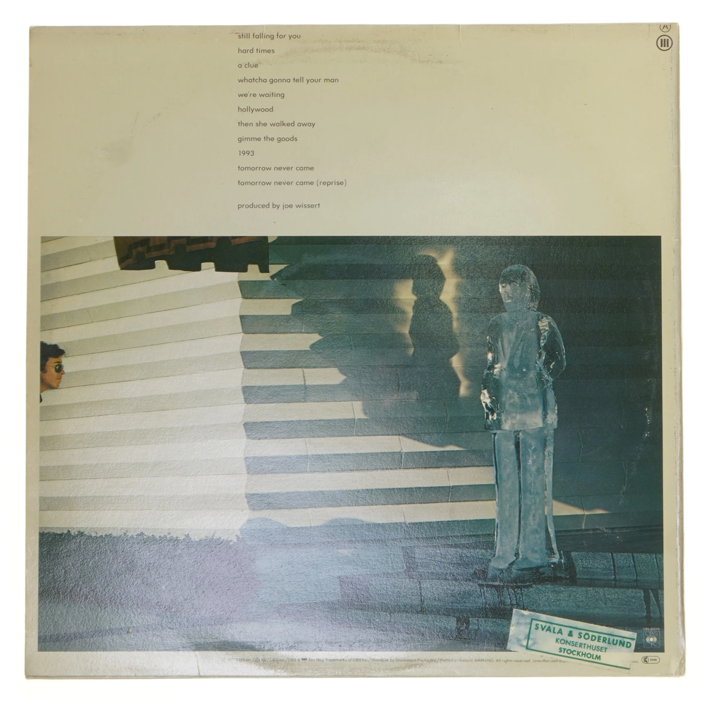 Boz Scaggs LP: Down Two Then Left