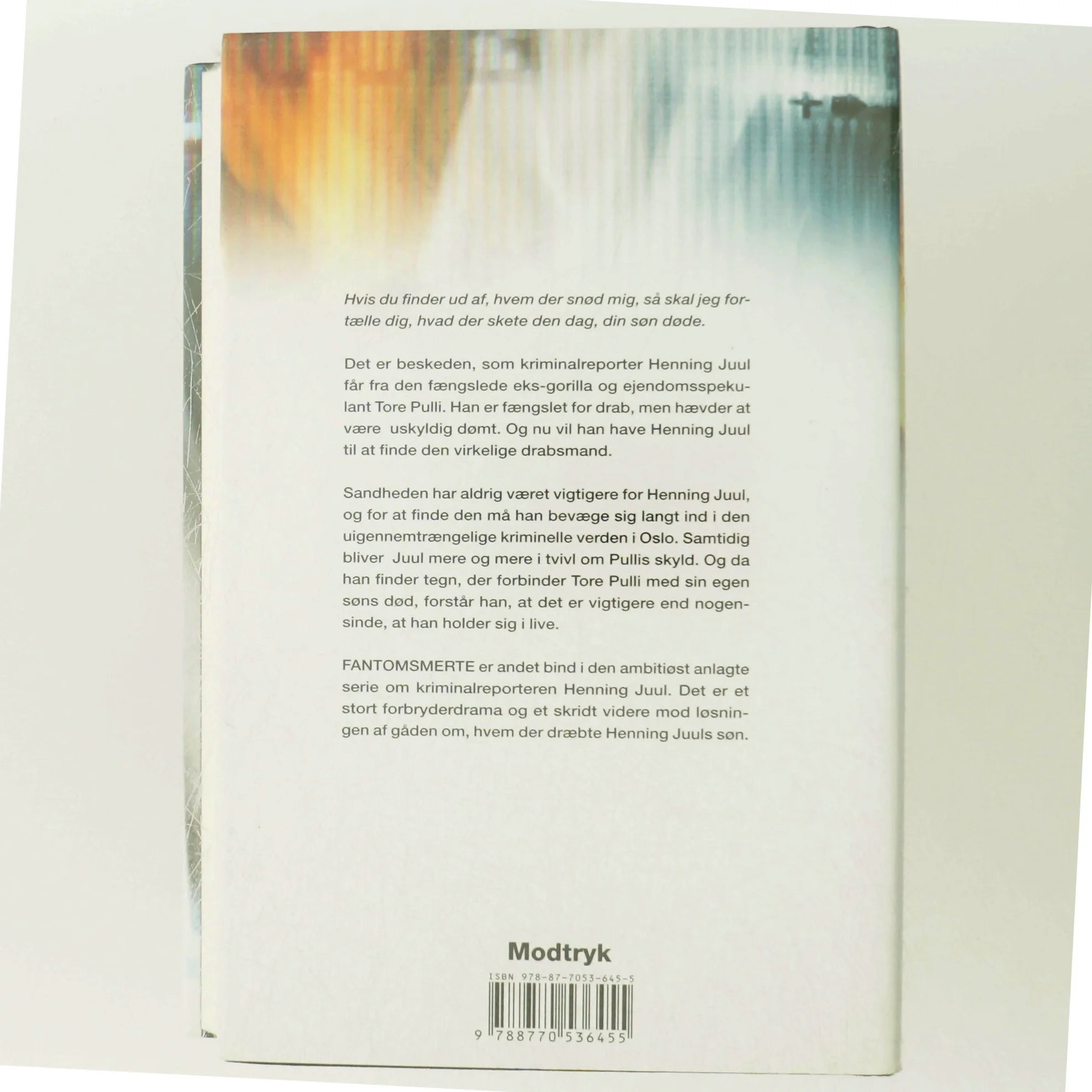 'Fantomsmerte' af Thomas Enger (bog)