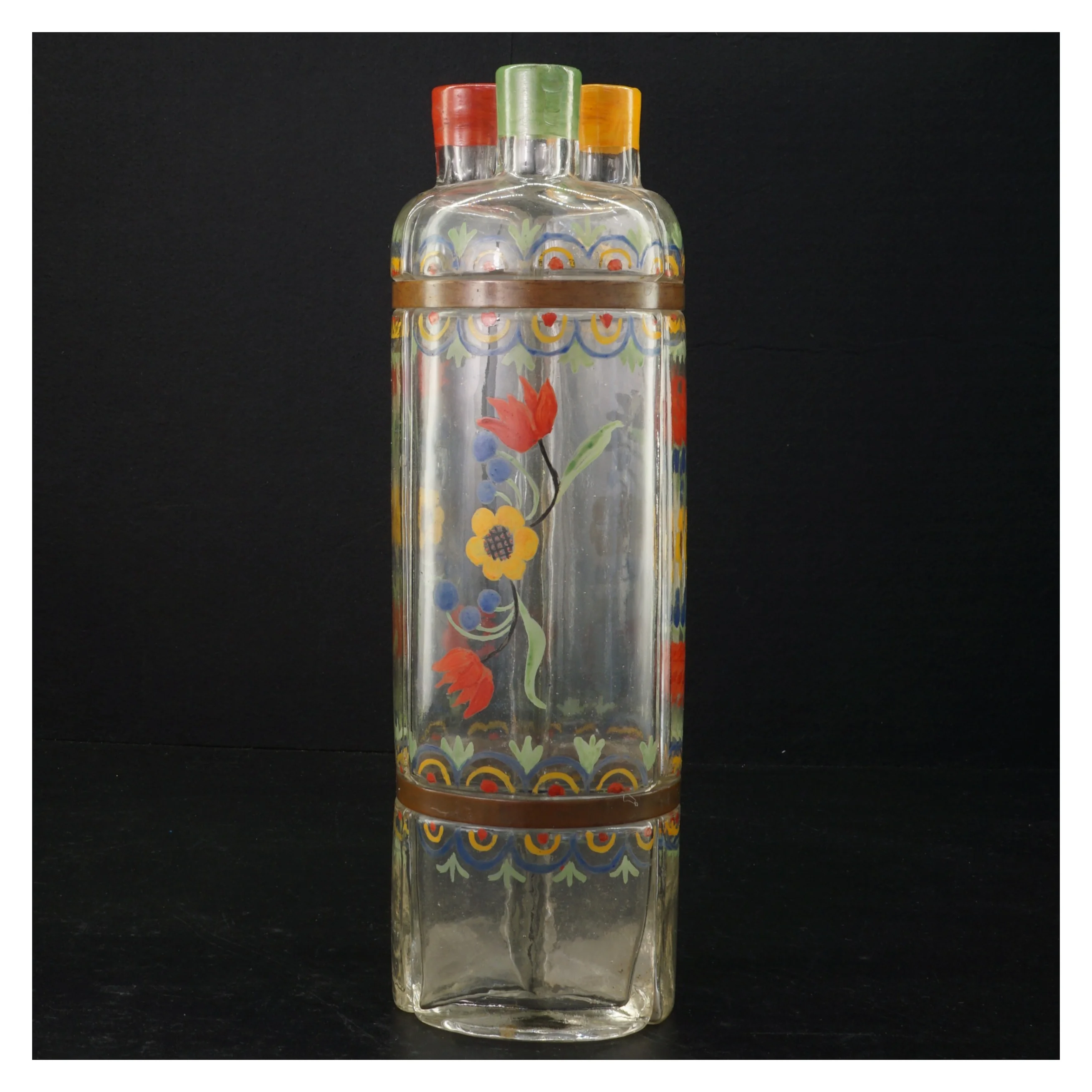 Dekorativ flaske (str. 28 x 9 cm)