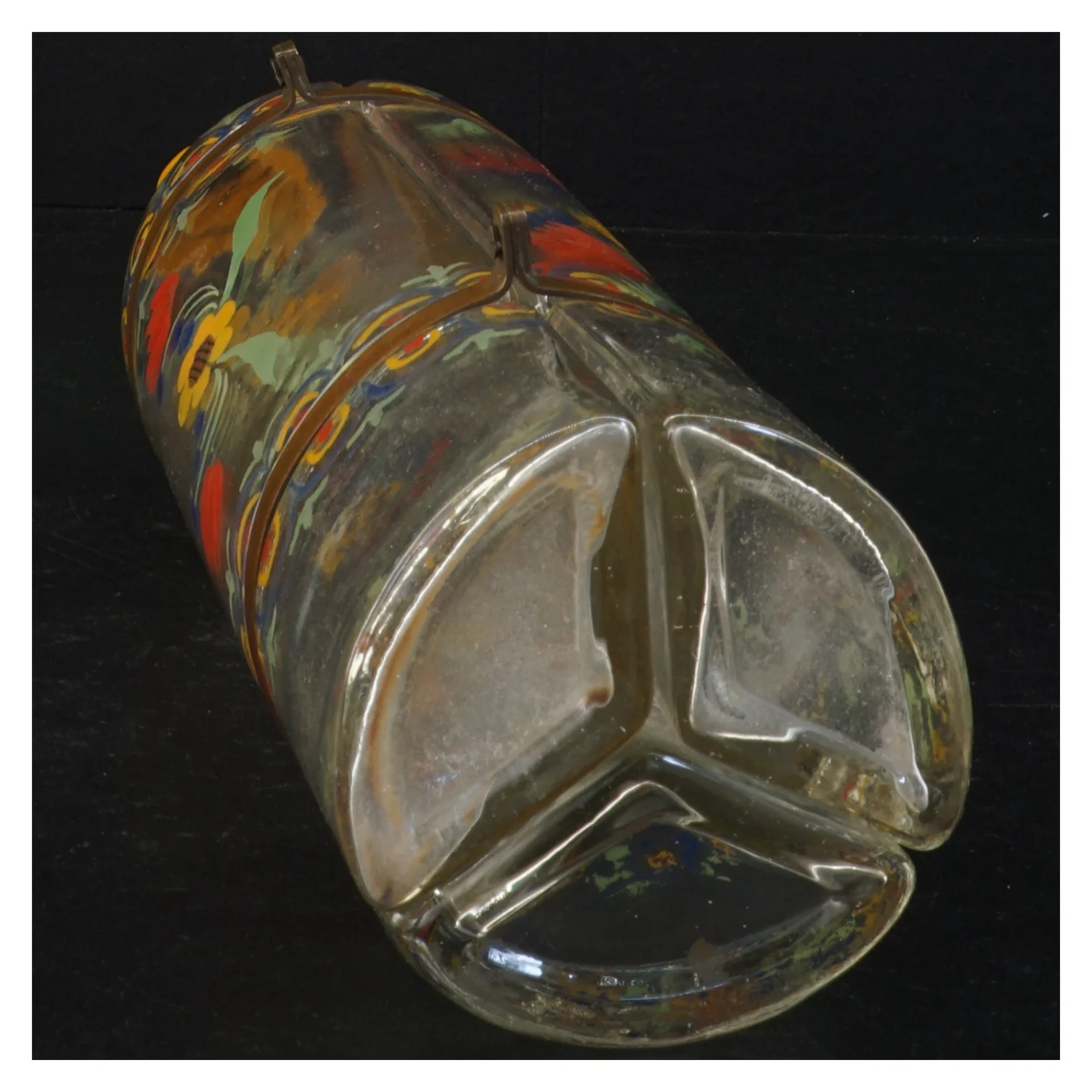 Dekorativ flaske (str. 28 x 9 cm)