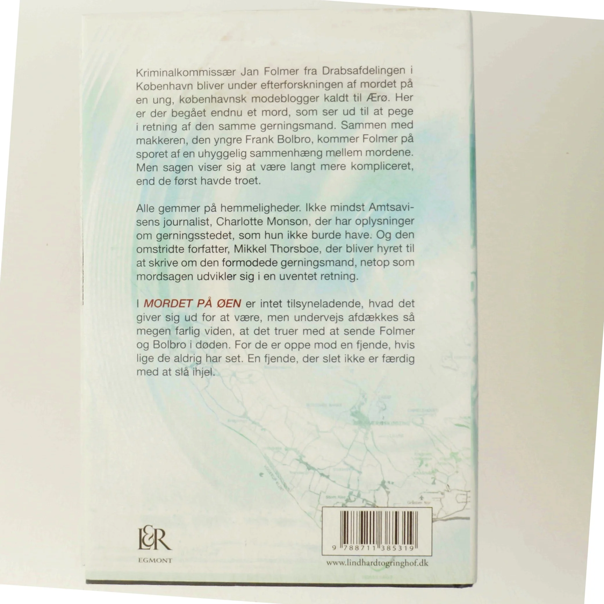 Mordet på øen af Michael Larsen (f. 1961) (Bog)