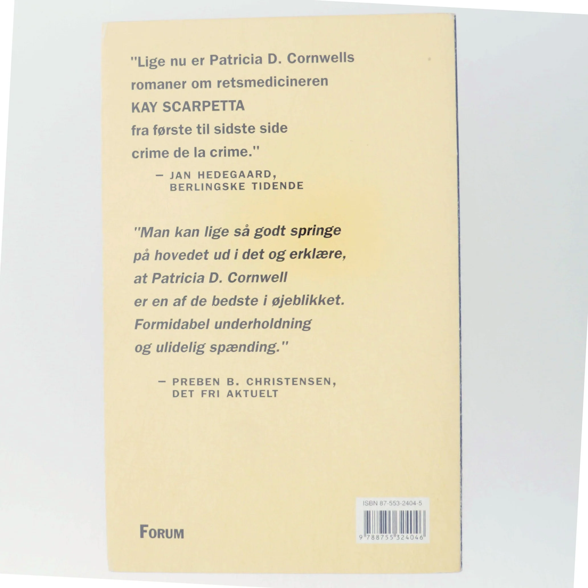 Scarpettas mareridt af Patricia D. Cornwell (Bog)
