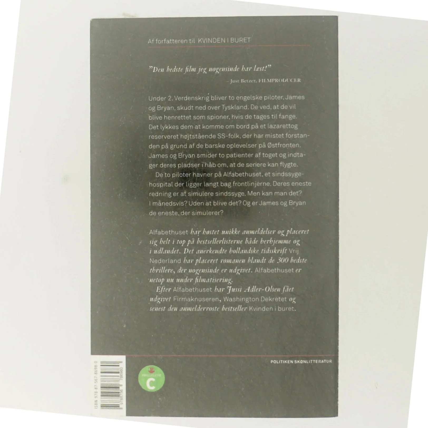 Alfabethuset af Jussi Adler-Olsen (Bog)