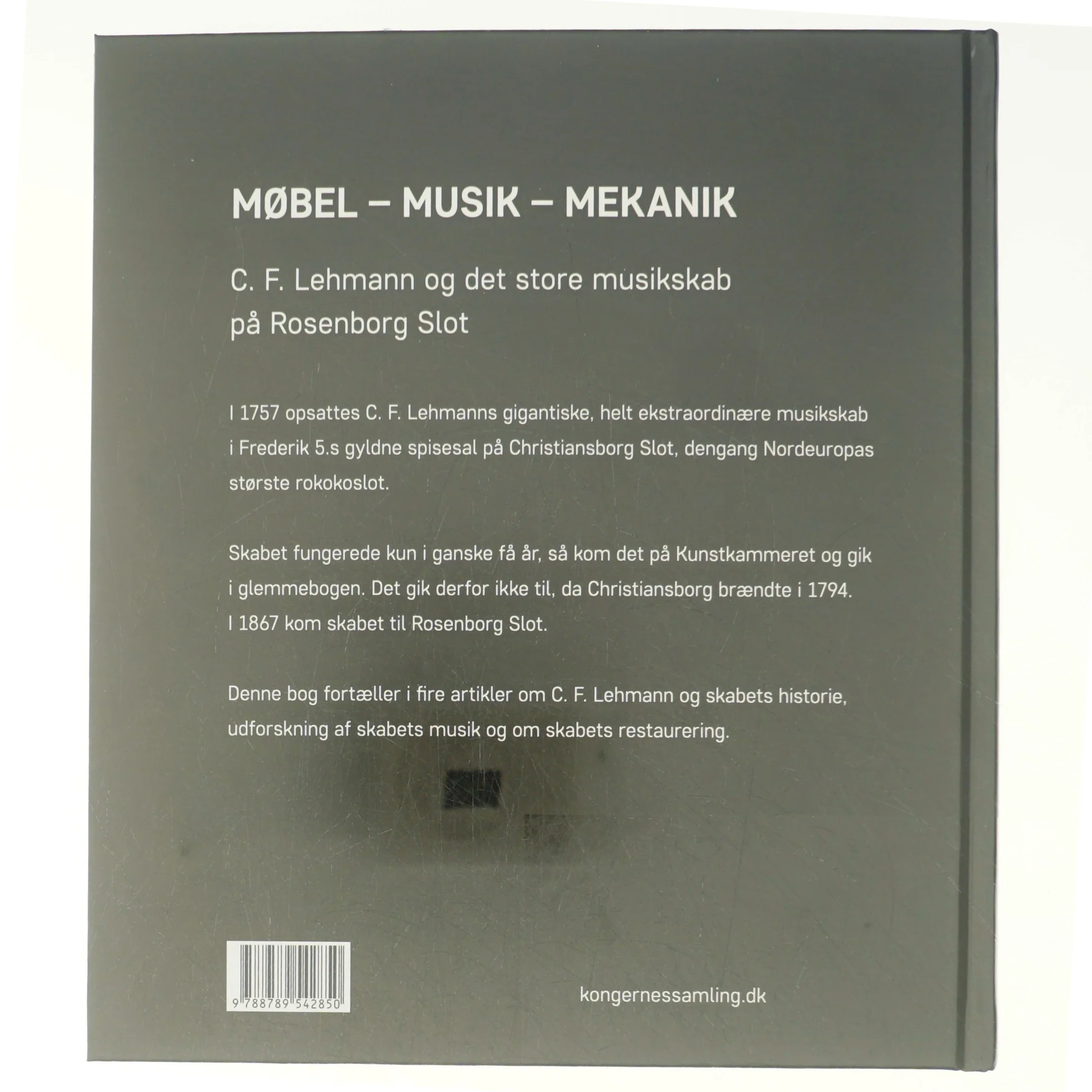 Møbel-musik-mekanik fra Kongernes Samling