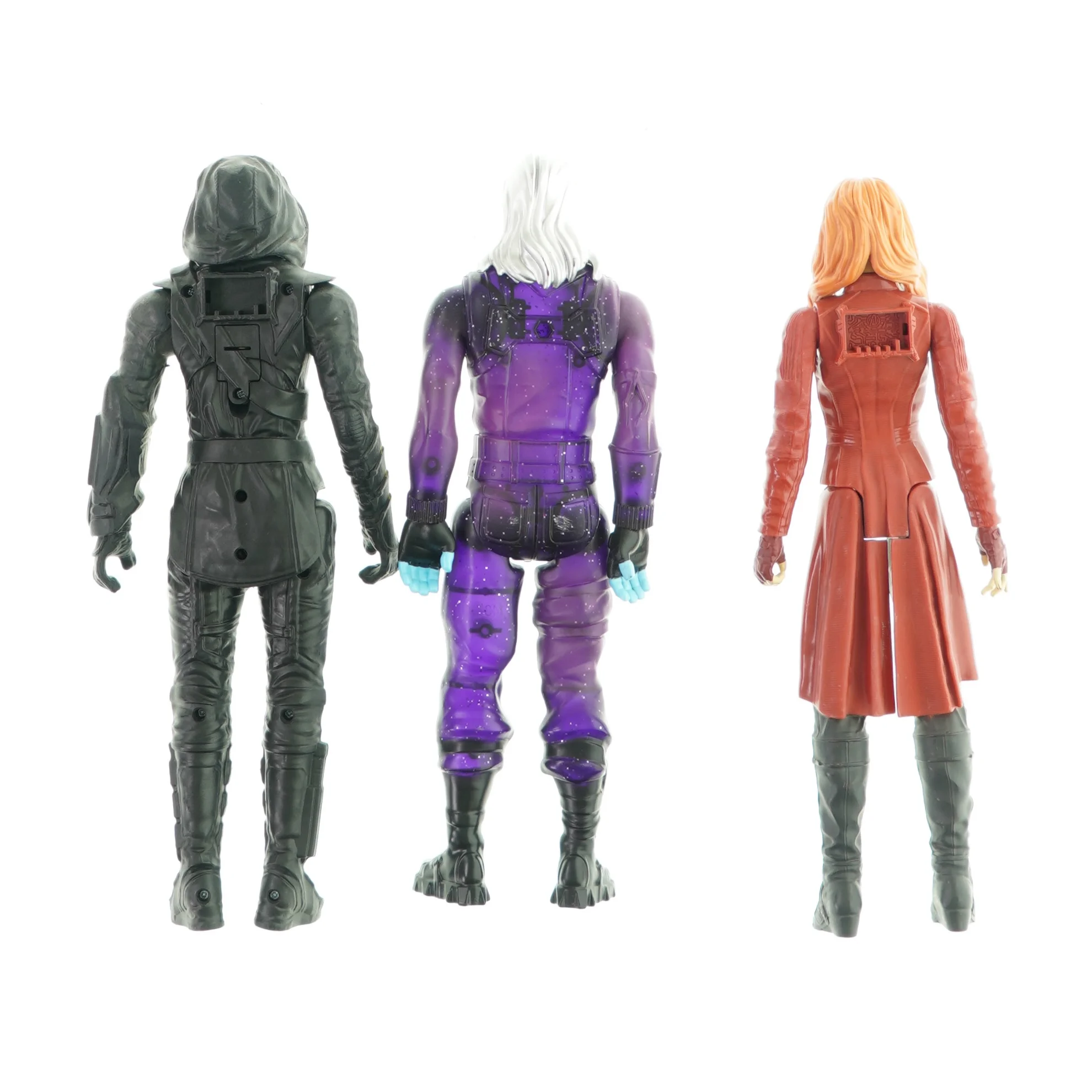 Superhelte figurer (3 stk) (str. L: 28 cm )