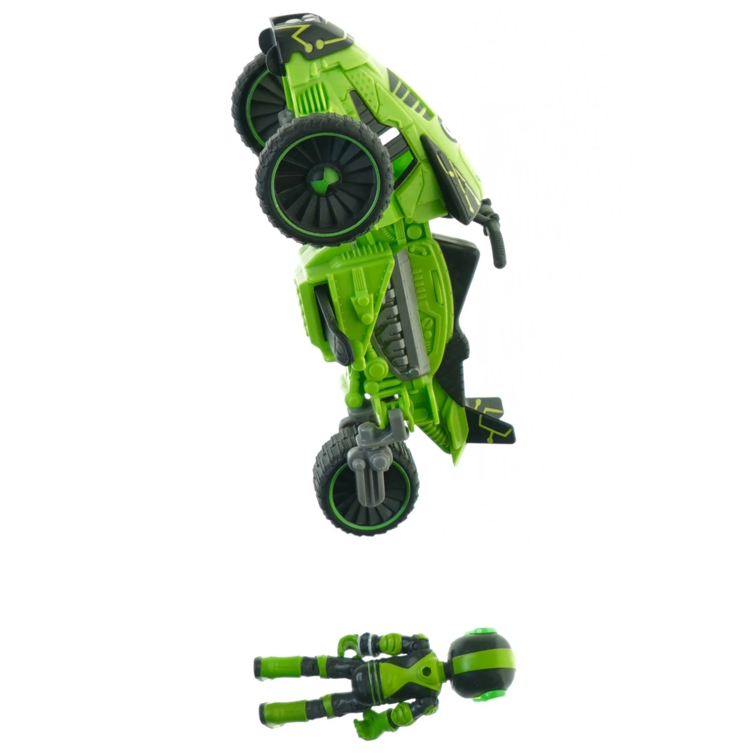 Figur med køretøj (str. 20 x 10 cm)