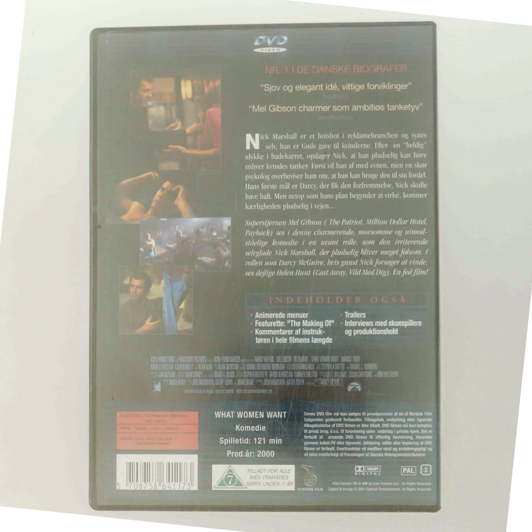 What women want med Mel Gibson (DVD)