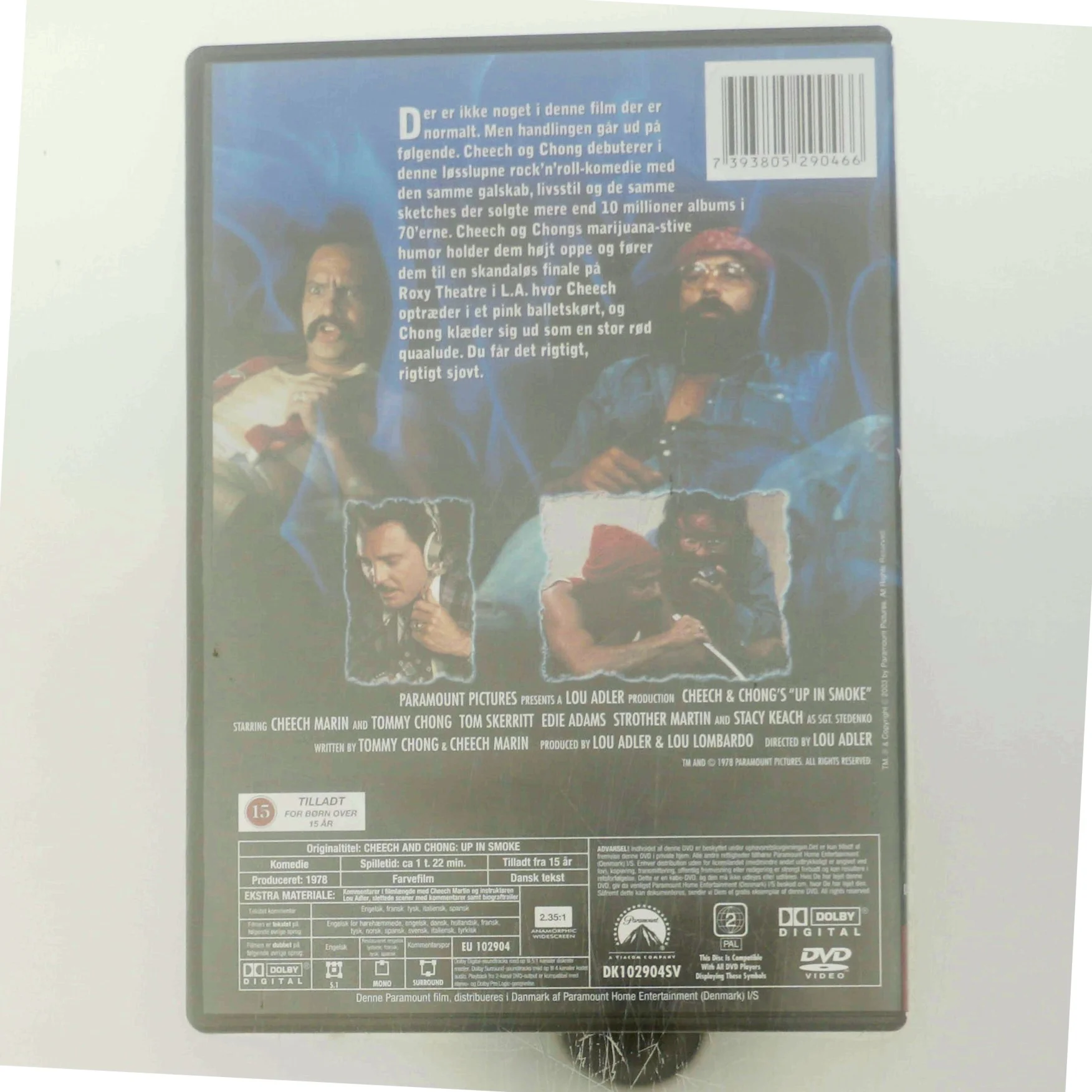 Up in smoke med Cheech Marin (DVD)