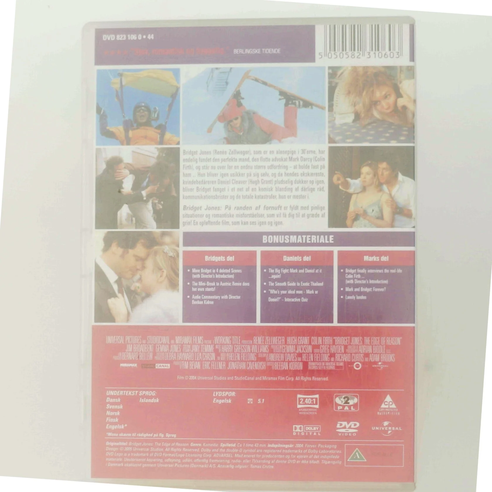 Bridget Jones - På randen af fornuft (DVD) med Renée Zellweger (DVD)