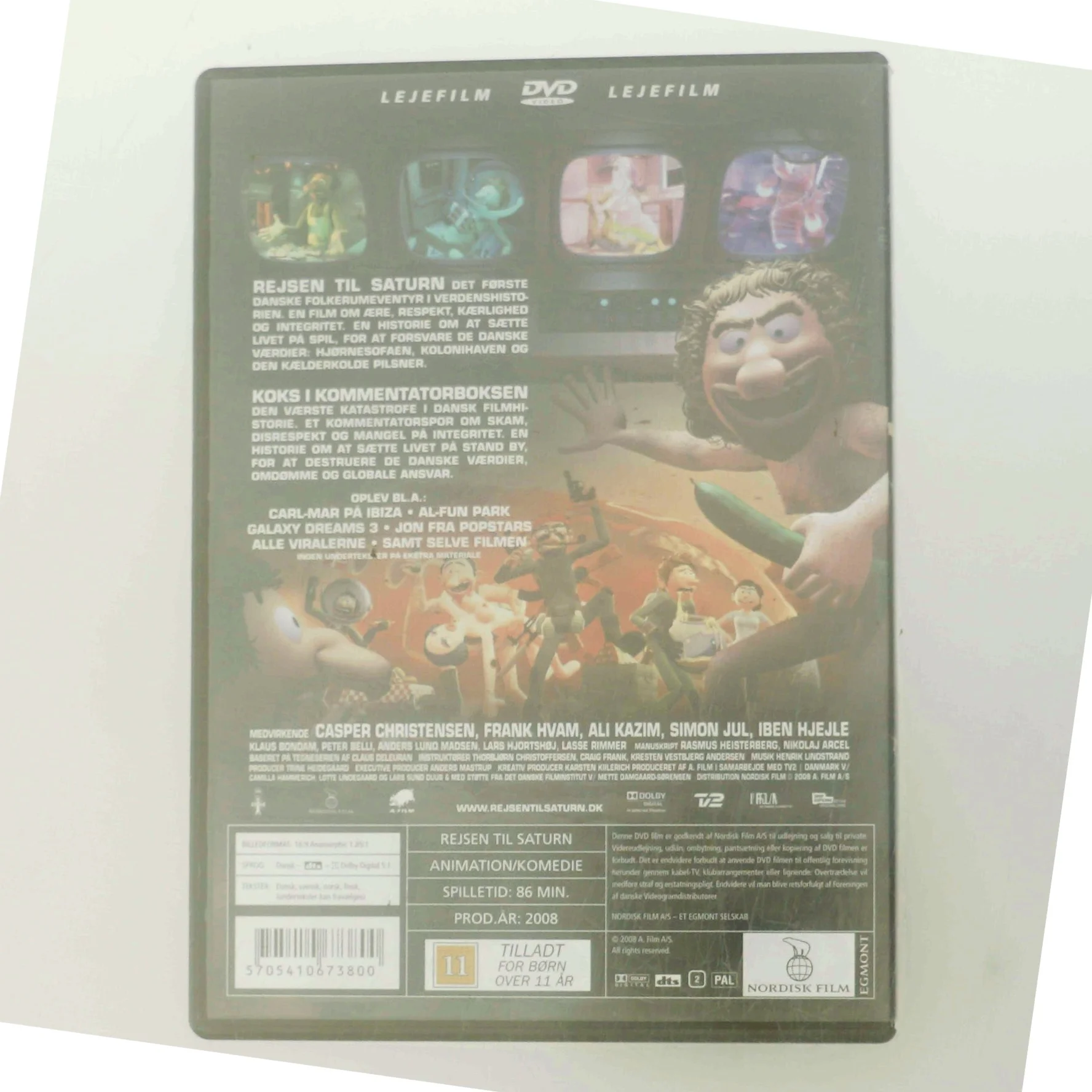 Rejsen til Saturn med Casper Christensen (DVD)