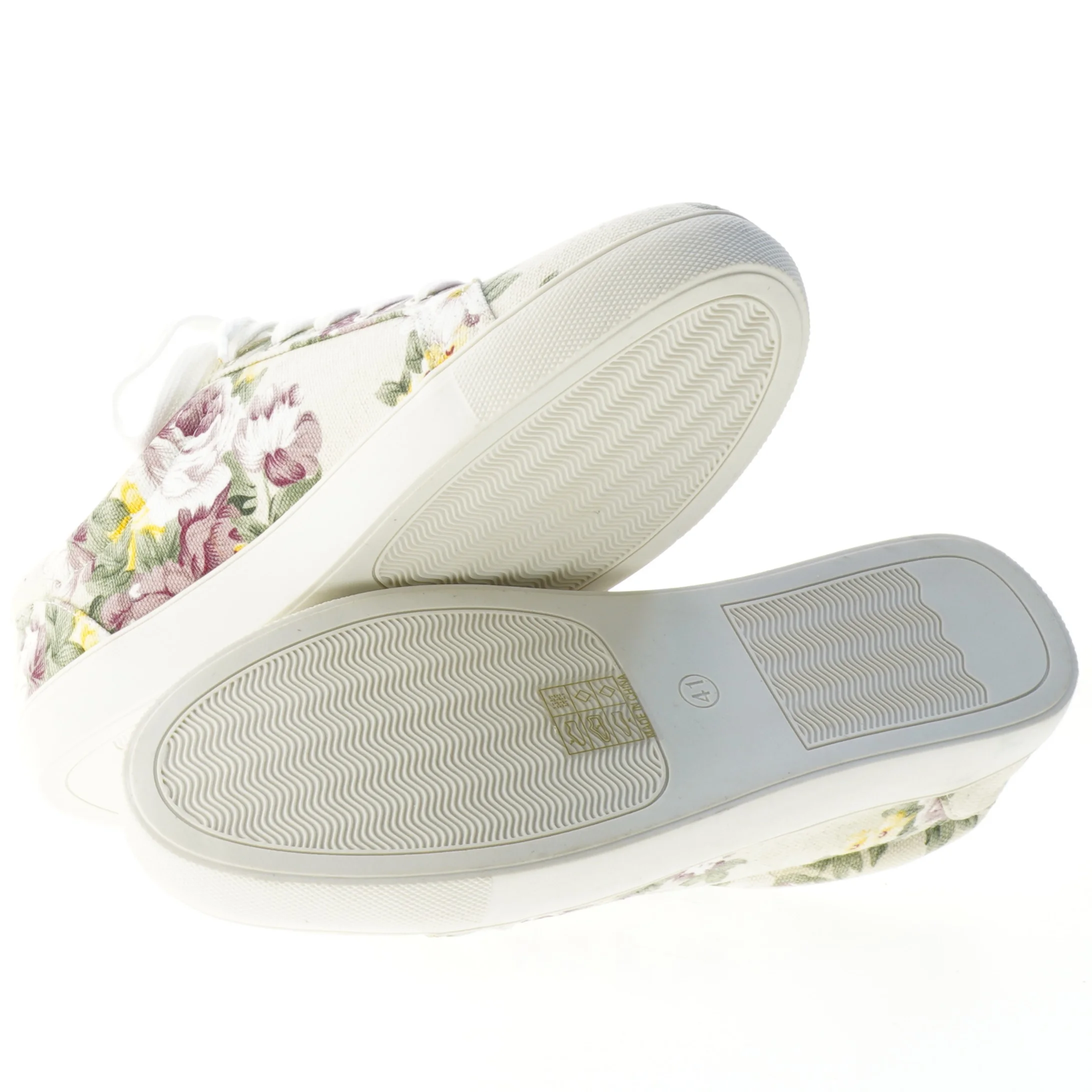 Blomstertryk sneakers fra Cellbes (str. 41 )