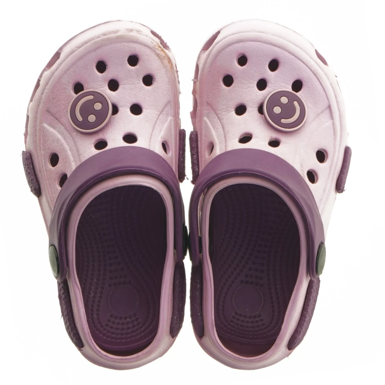 Børne-Crocs i lyserød (str. 24 )