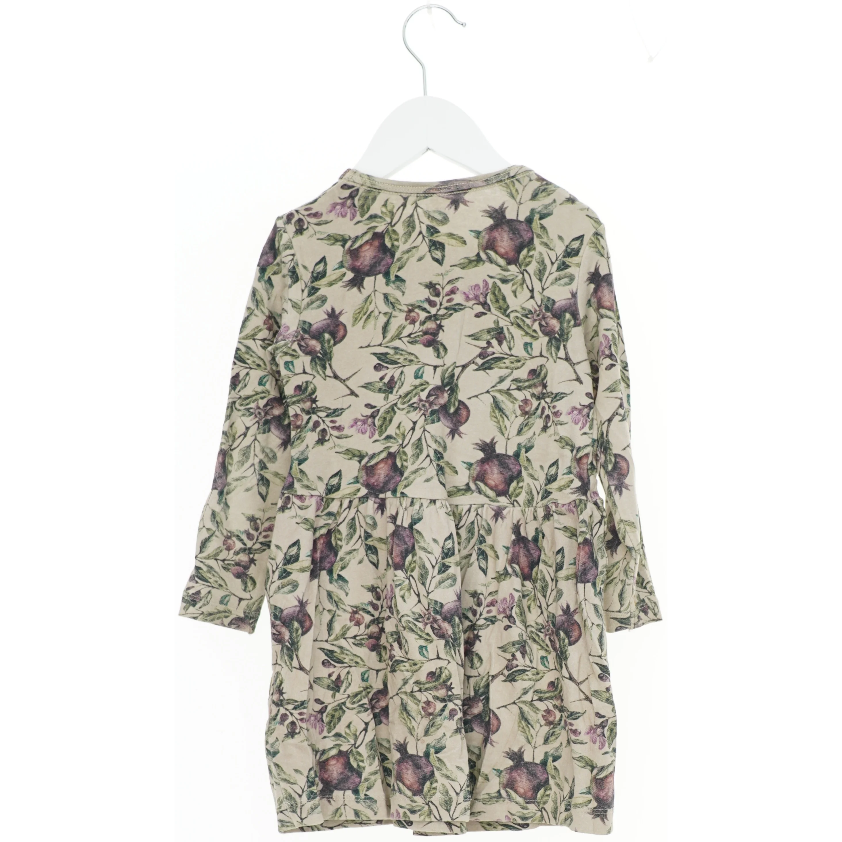 Langærmet kjole med blomsterprint fra Name It (str. 104)