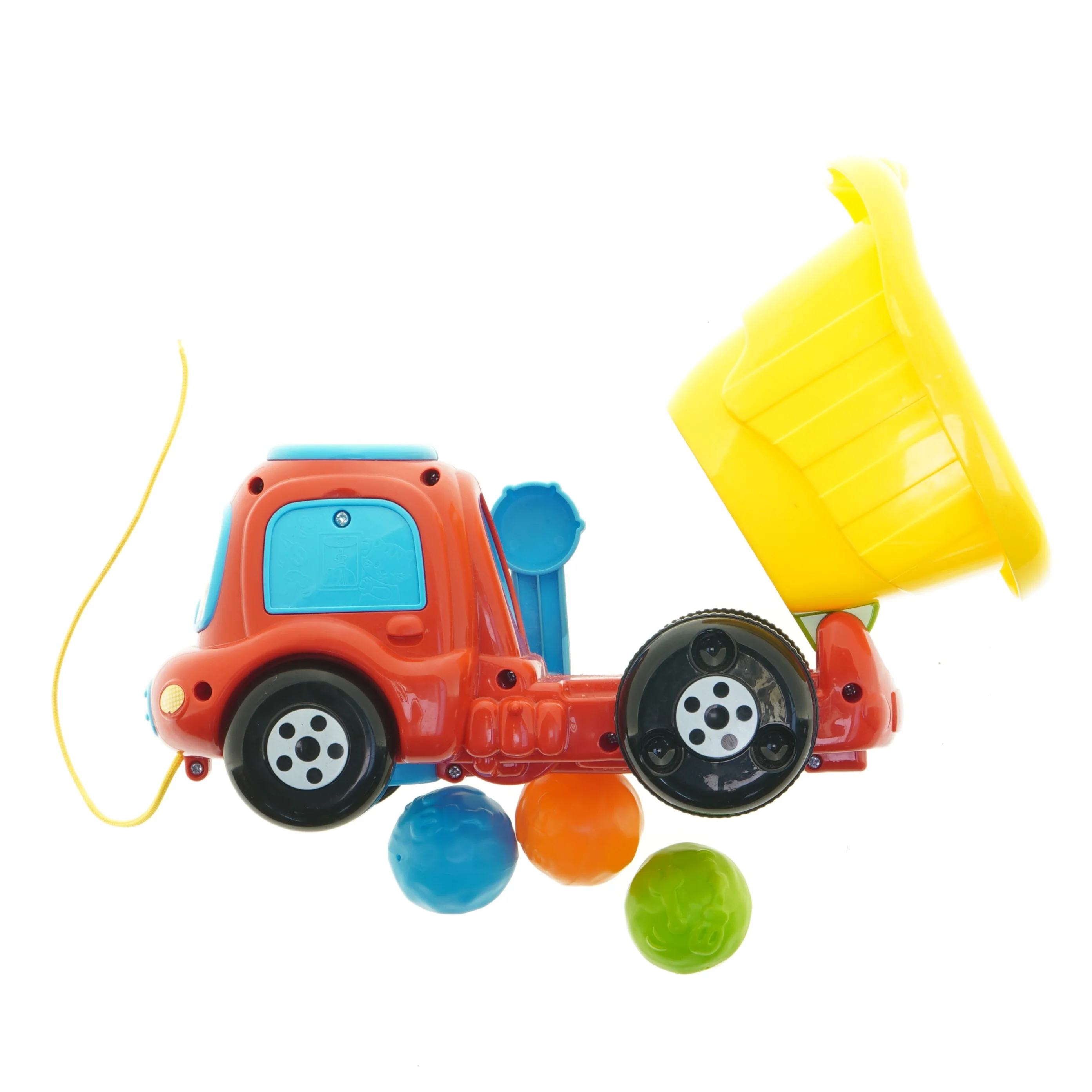 Legetøjs cementblander med bolde (str. 27 x 16 x 12 cm)