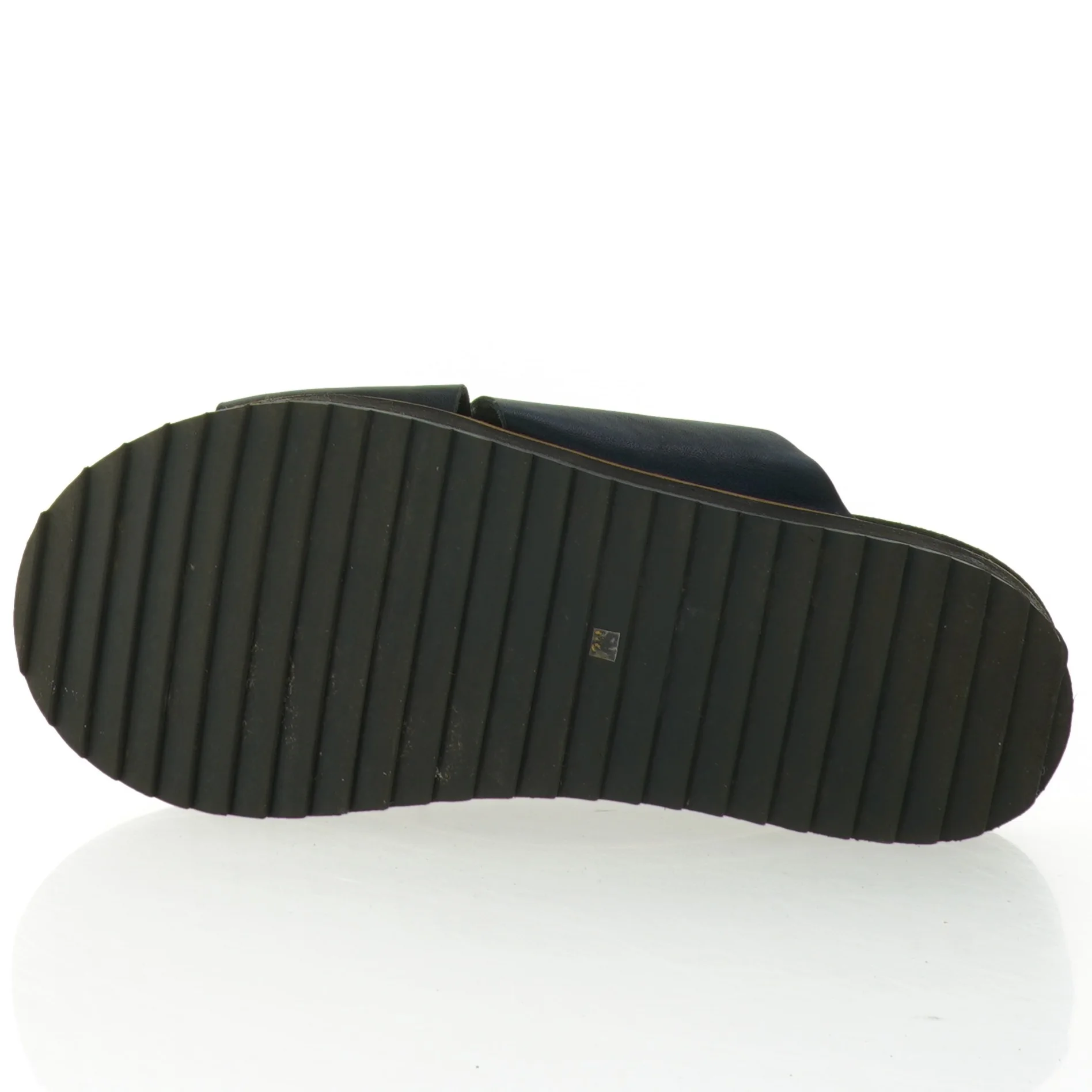 Sorte læder sandaler