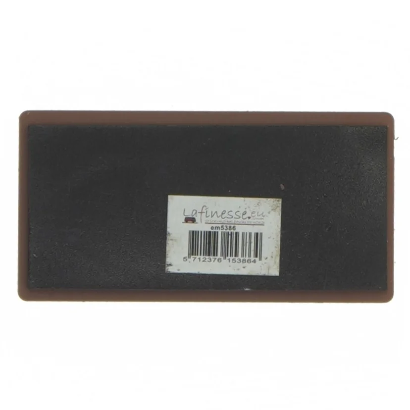 Metal skilt med chokolade citat fra Lafinesse (str. 10x5 cm)