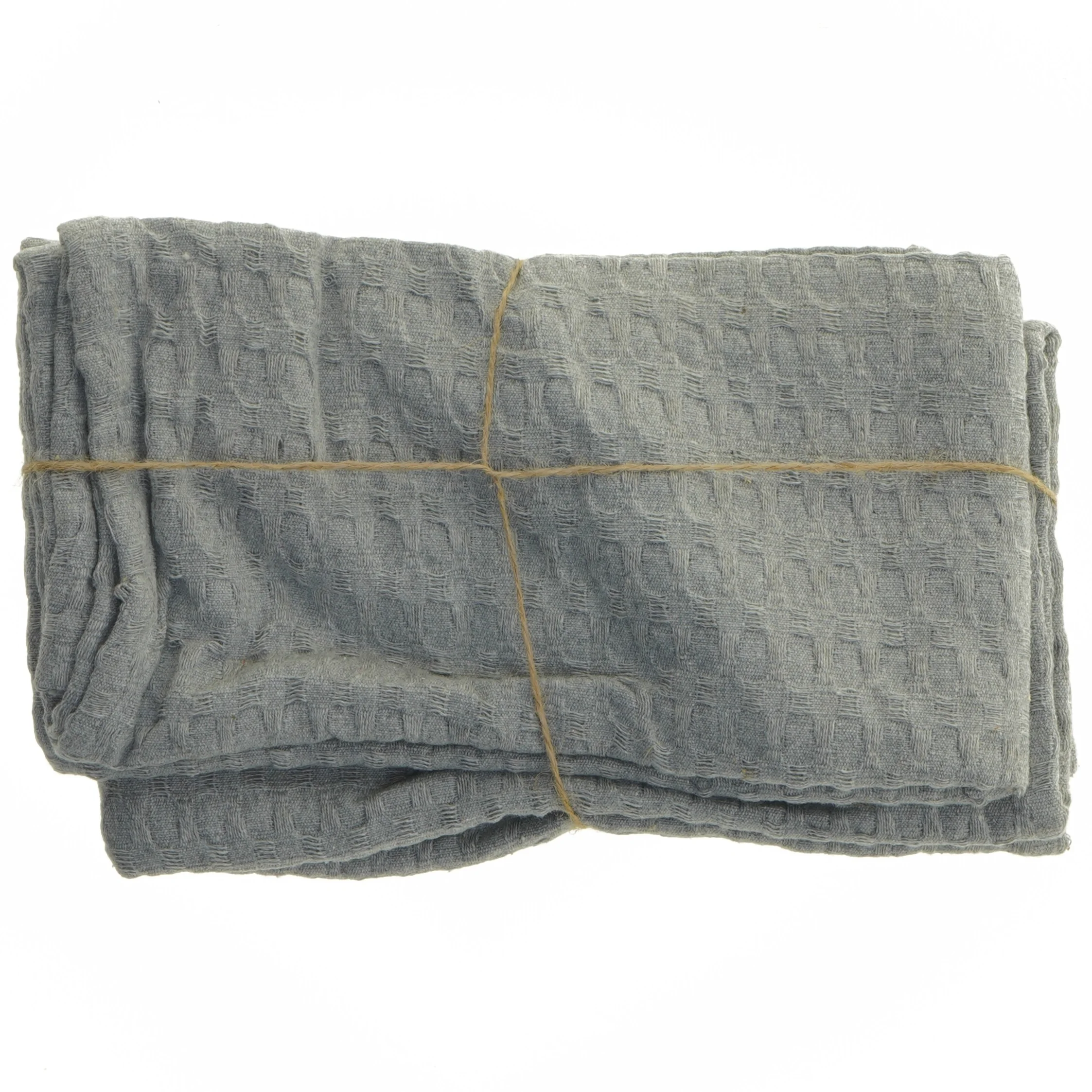 Genbrugte tekstiler - Blå 70x53 cm (str. 2 styk. 70 x 53 cm)