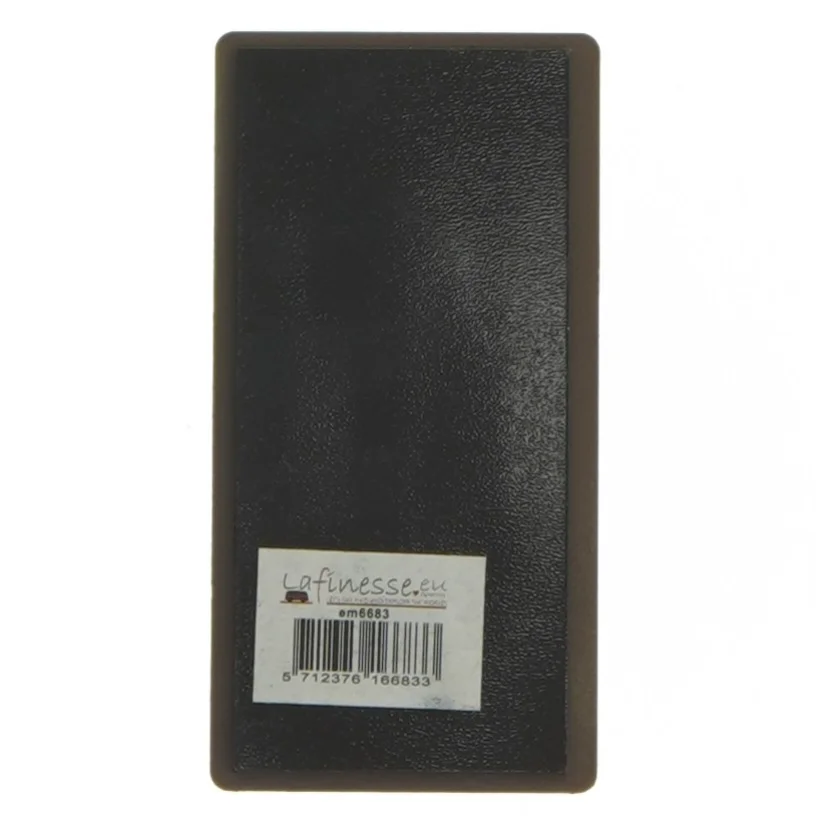 Metal skilt med tekst fra Lafinesse (str. 10x5 cm)