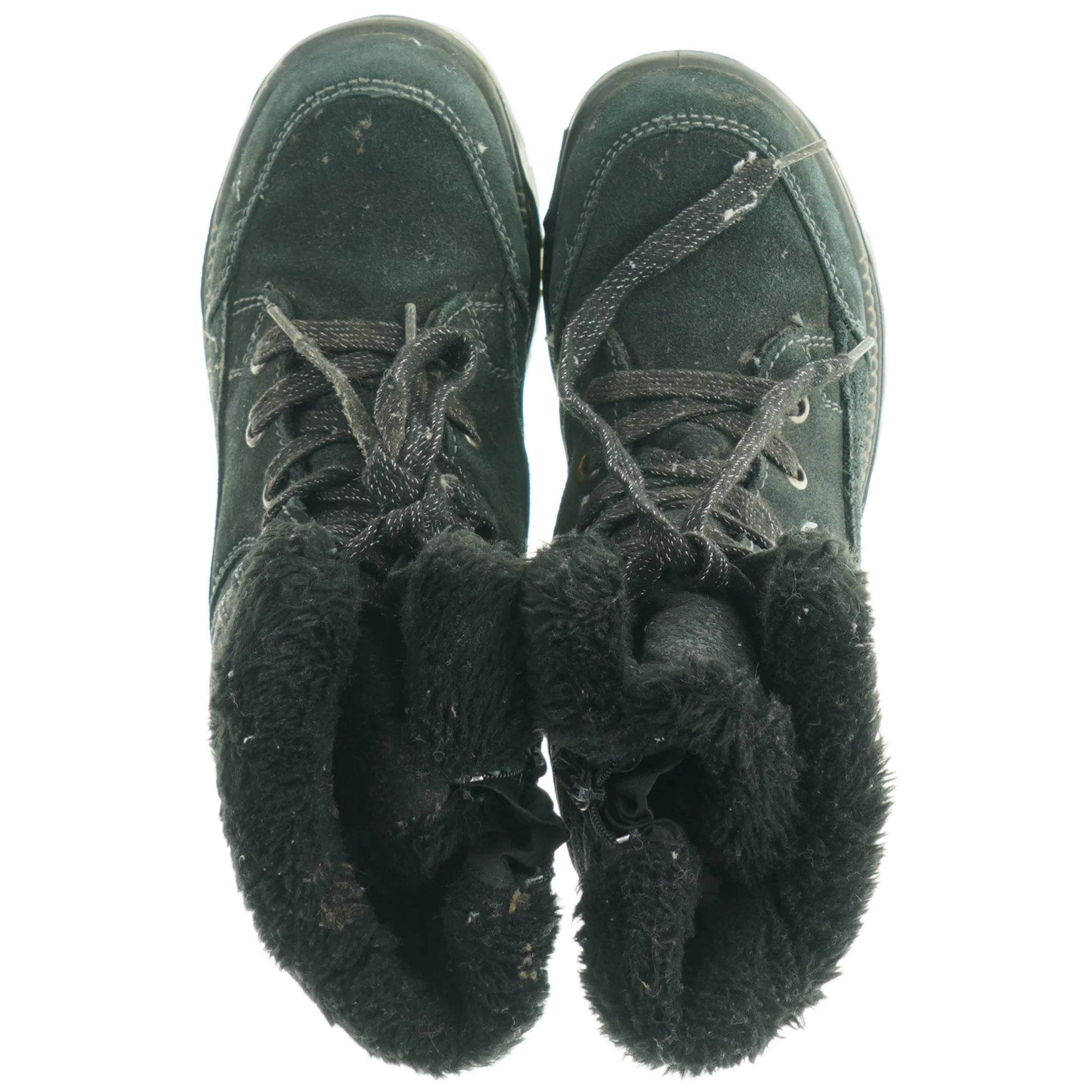 Vinterstøvler i sort (str. 35)