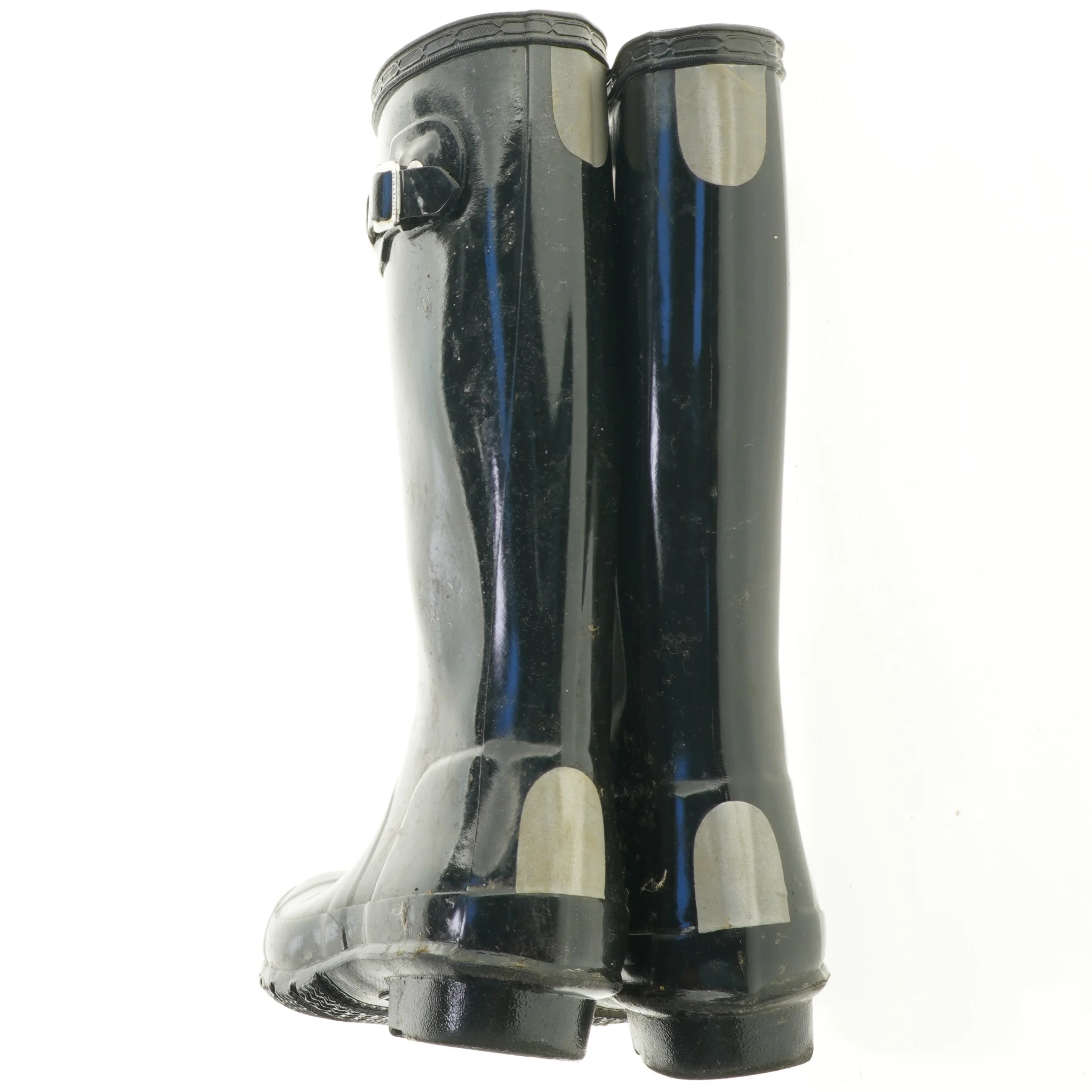 Sorte gummistøvler fra Hunter (str. 33)