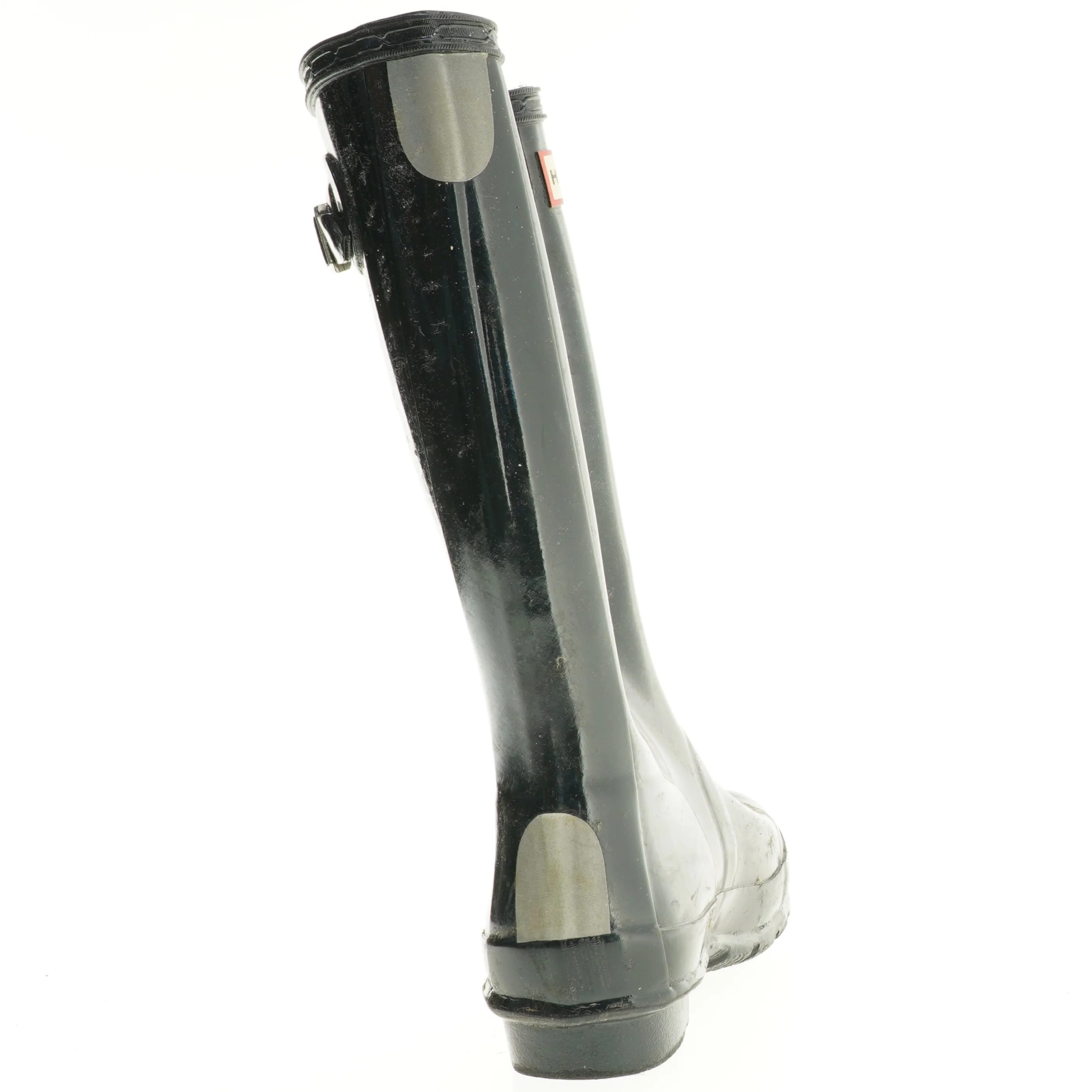 Sorte gummistøvler fra Hunter (str. 33)