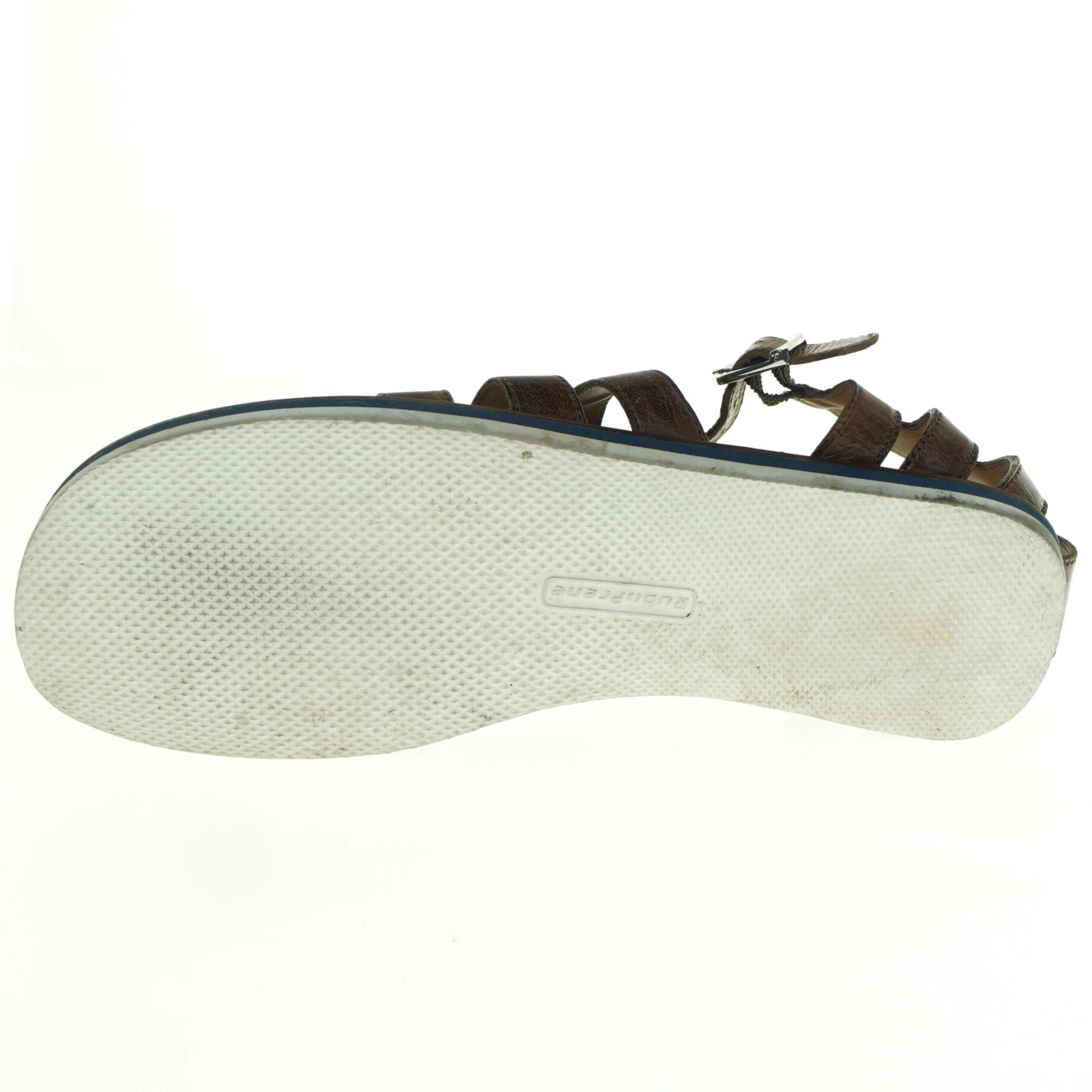 Brune lædersandaler (str. 42)