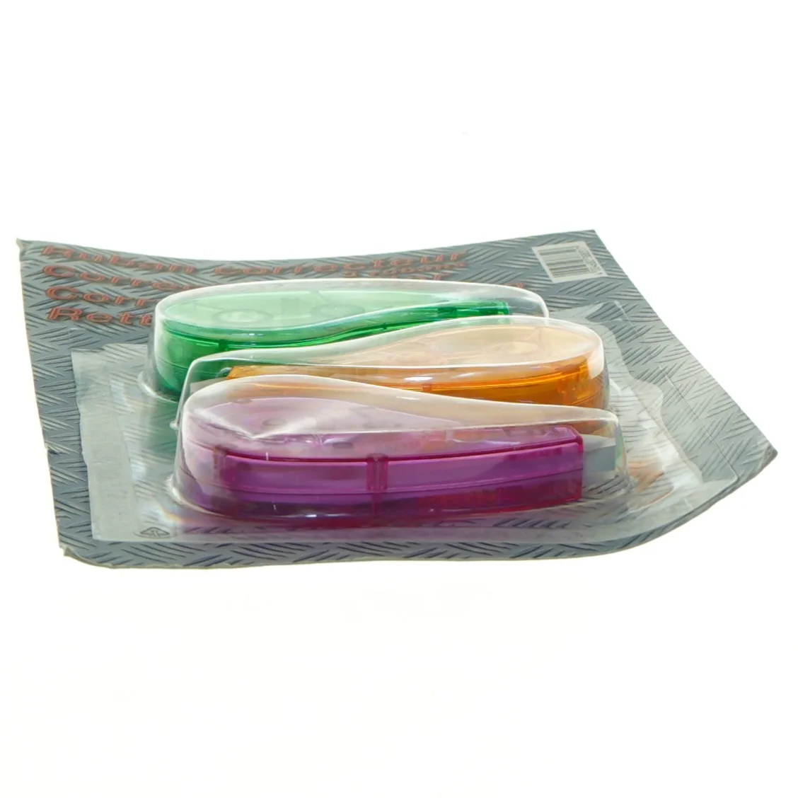 Farverige korrekturlæsningsbånd (str. 24 x 14 cm)