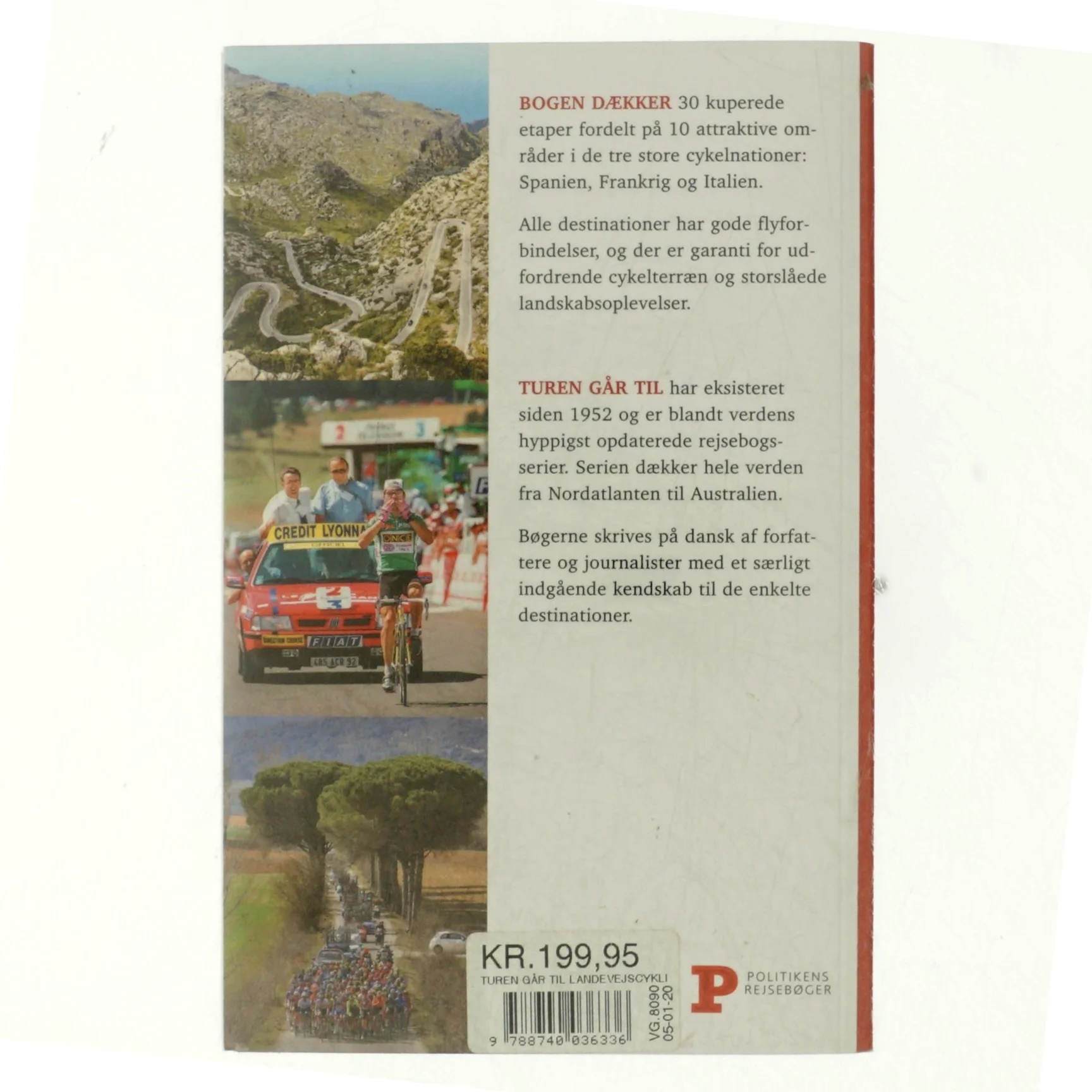 Landevejscykling i Sydeuropa af Thomas Alstrup (f. 1964-09-04) (Bog)