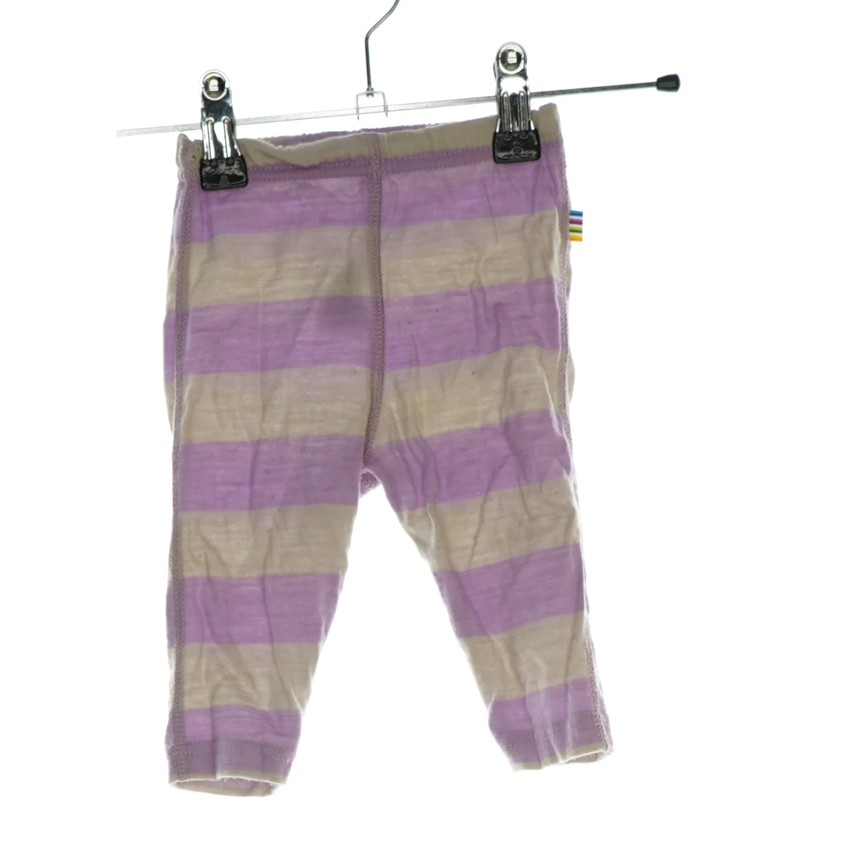 Stribede uld leggings fra Joha