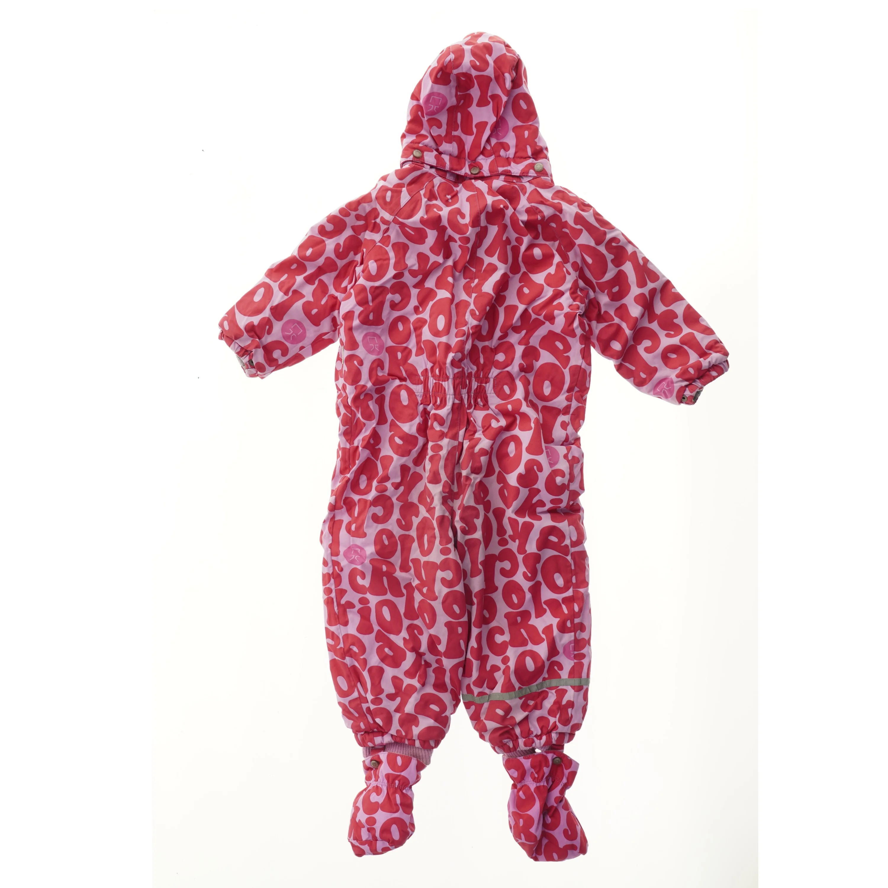 Børneflyverdragt med bogstaver fra Color Kids (str. 98)