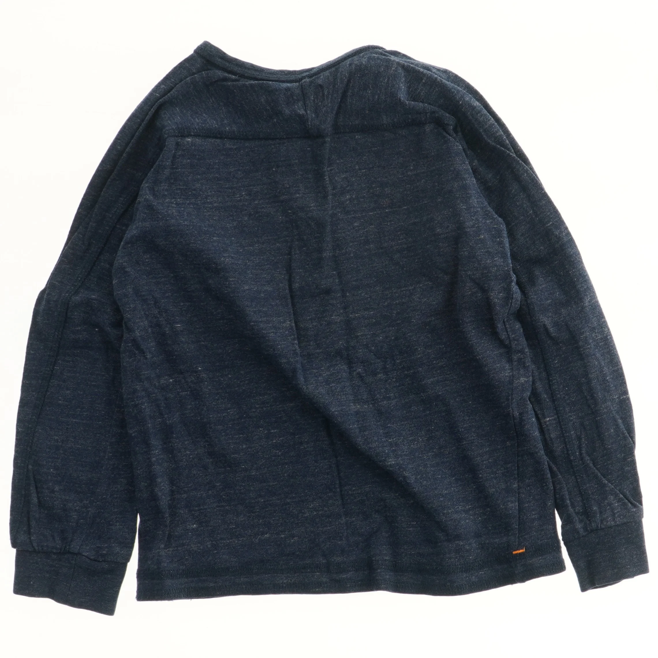 Langærmet bluse med knapper og brystlomme fra Name It (str. 116)