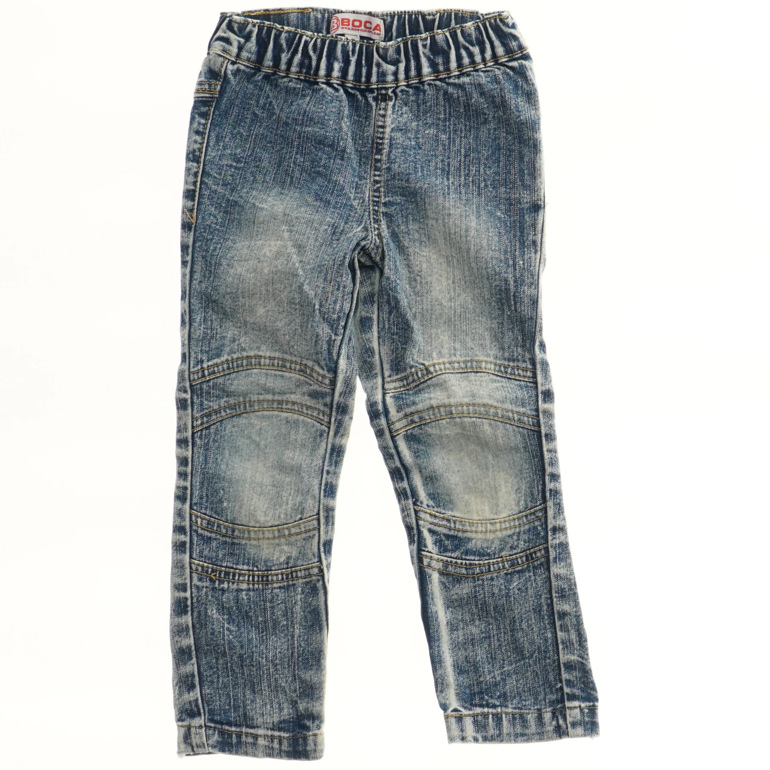 Børnejeans med elastisk talje fra Boca (str. 92)