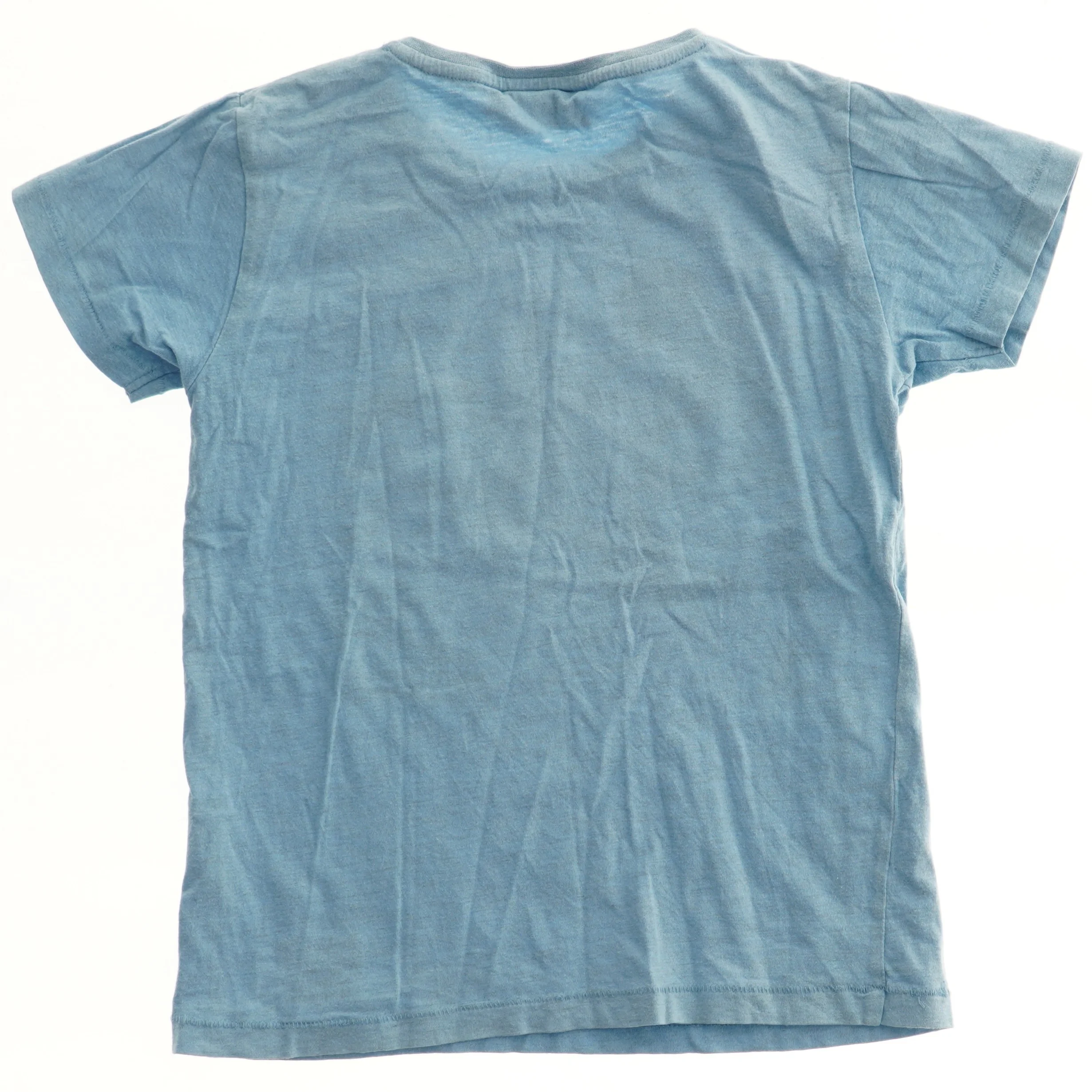 Blå T-shirt med print fra Molo (str. 116)