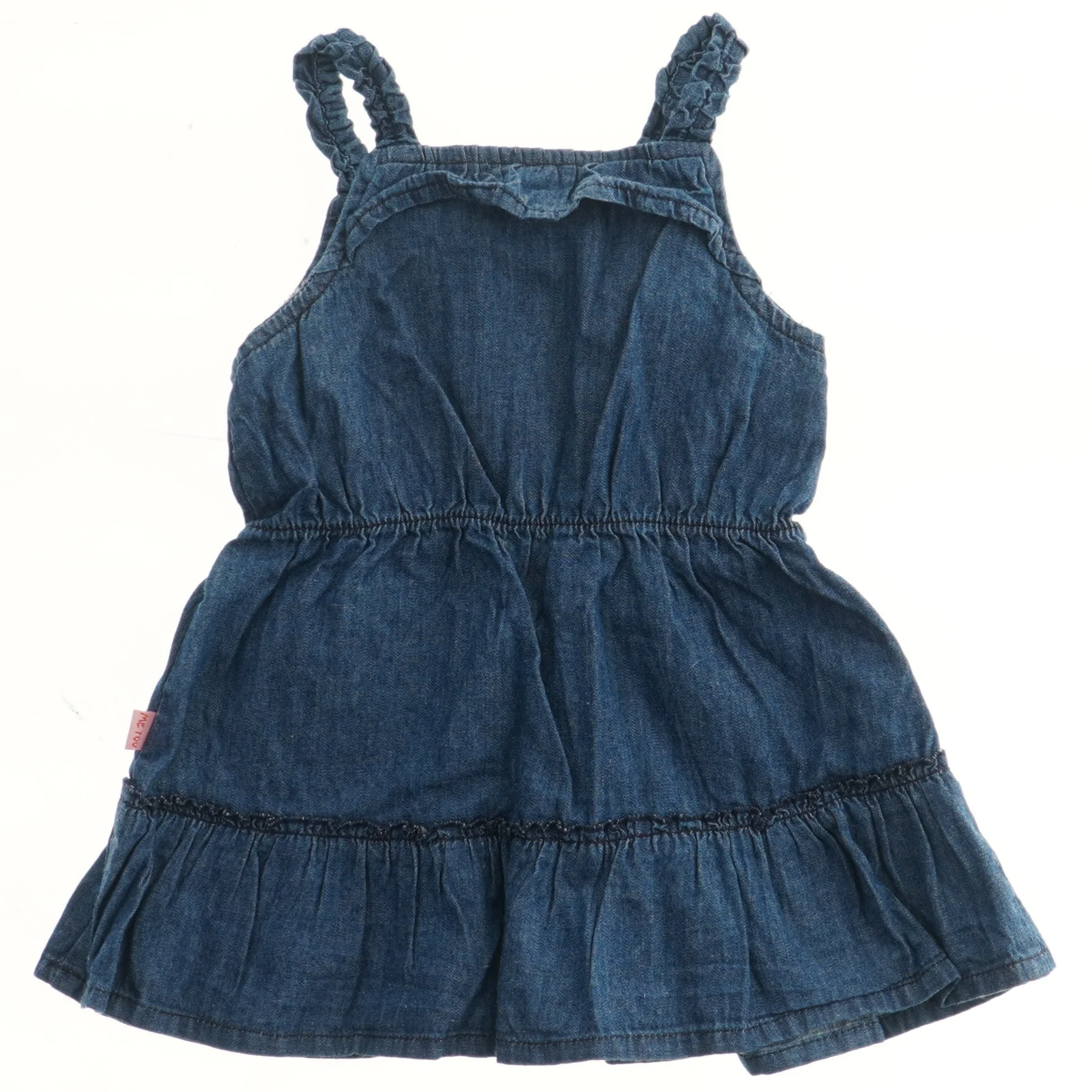 Denim sommerkjole med Elefant fra Me Too (str. 68)