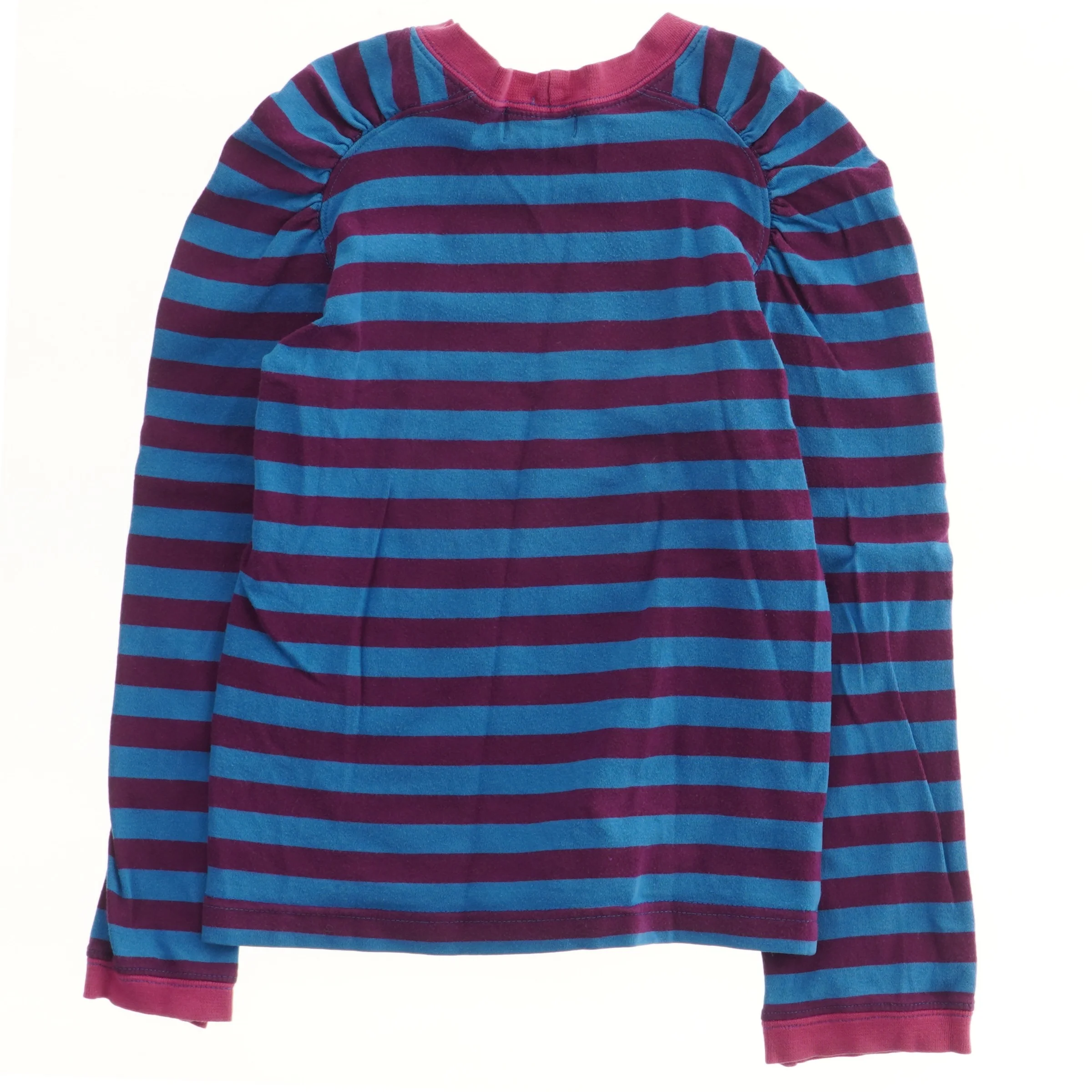 Langærmet stribet bluse fra Molo (str. 116)